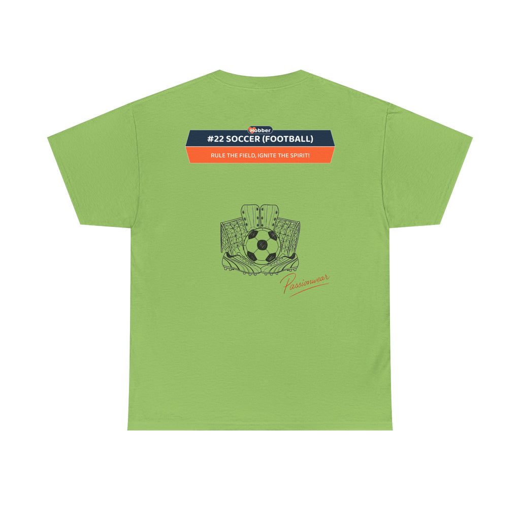 Hobber Mens Sports & Adventure T-Shirt, #22 Soccer (Football)