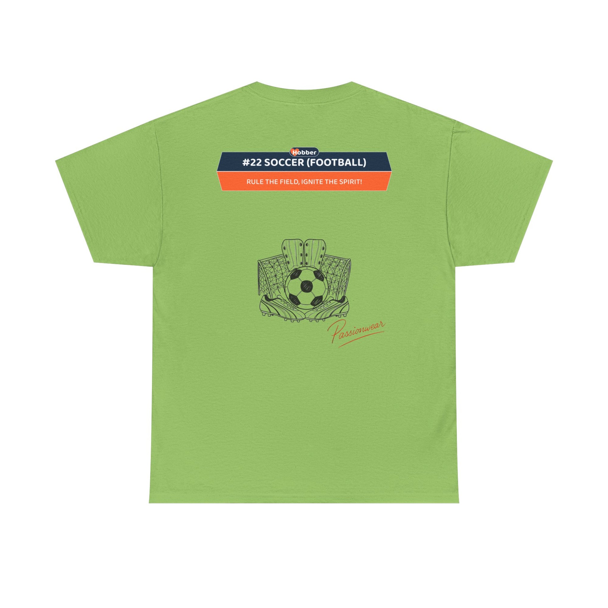 Hobber Mens Sports & Adventure T-Shirt, #22 Soccer (Football)
