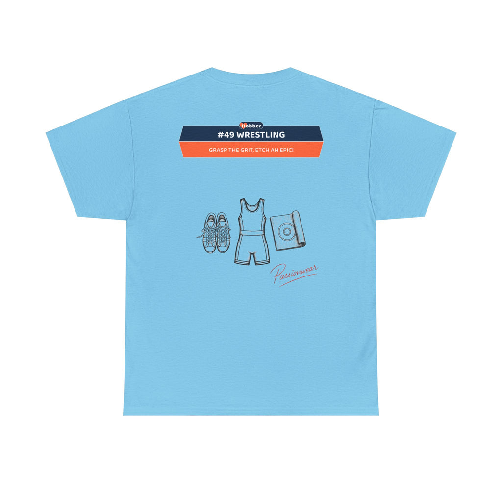 Hobber Mens Sports & Adventure T-Shirt, #49 Wrestling