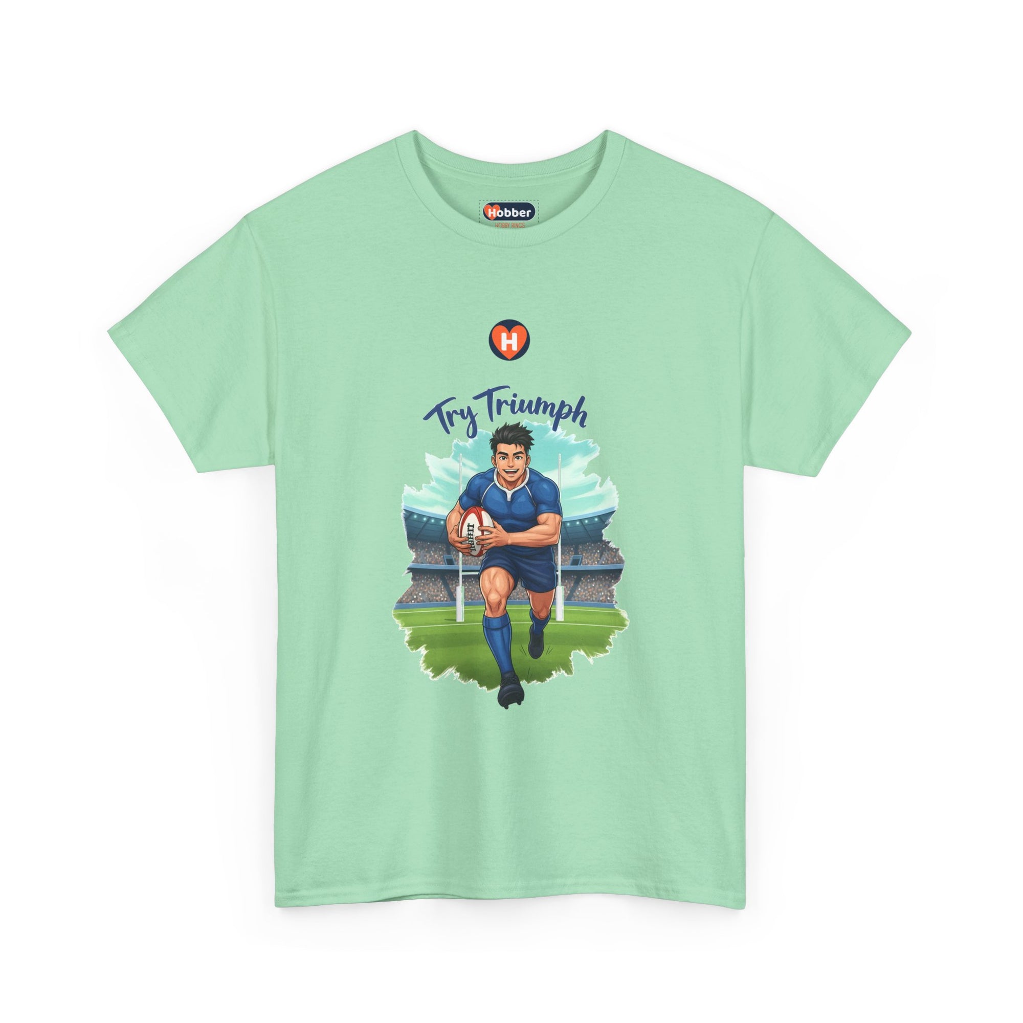 Hobber Mens Sports & Adventure T-Shirt, #24 Rugby
