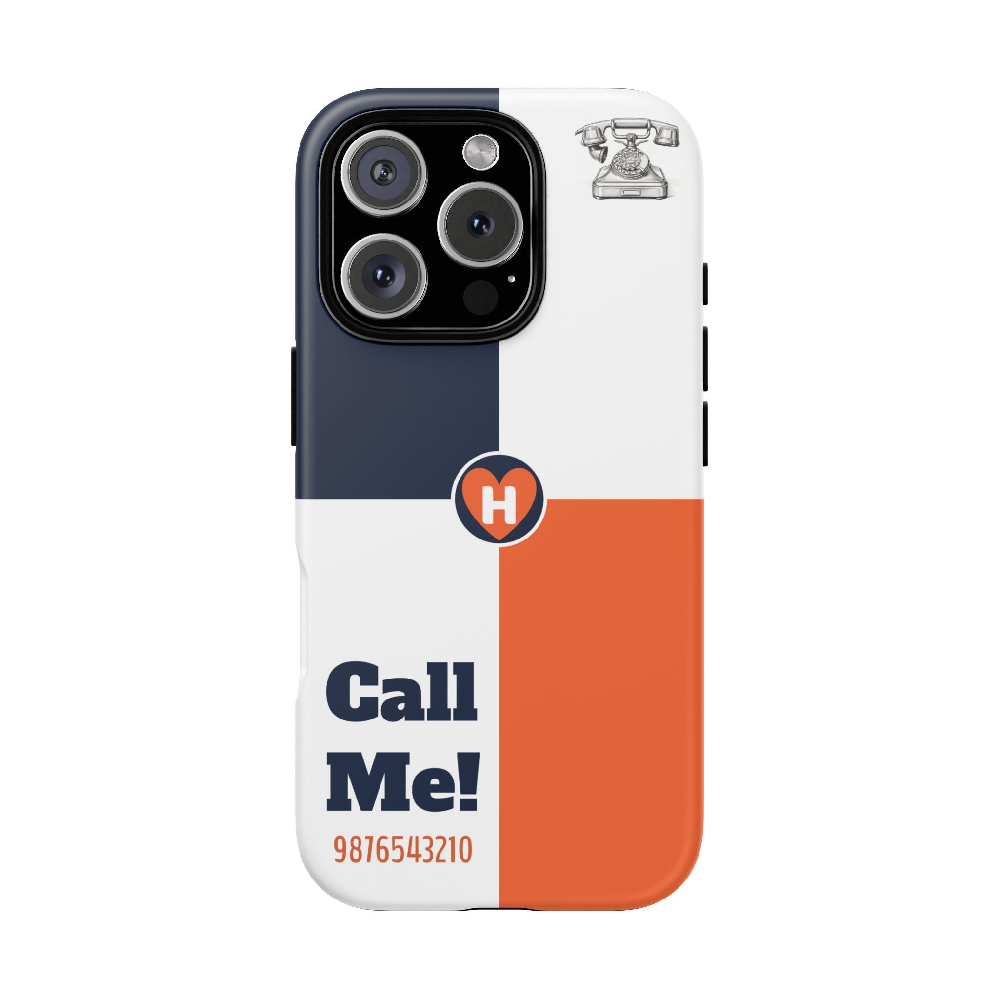 Hobber CallMe: Stylish Phone Case for Tough Protection, Customizable Cover, Durable Design