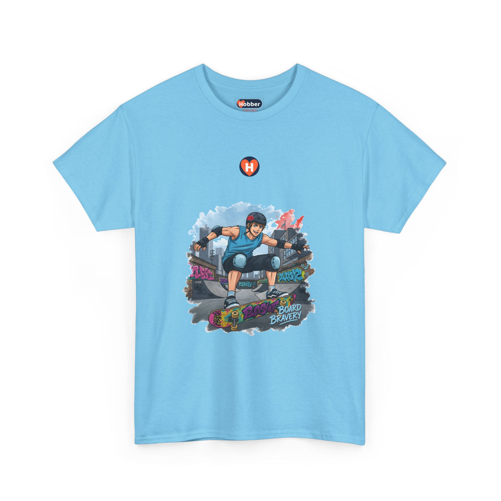 Hobber Mens Sports & Adventure T-Shirt, #17 Skateboarding