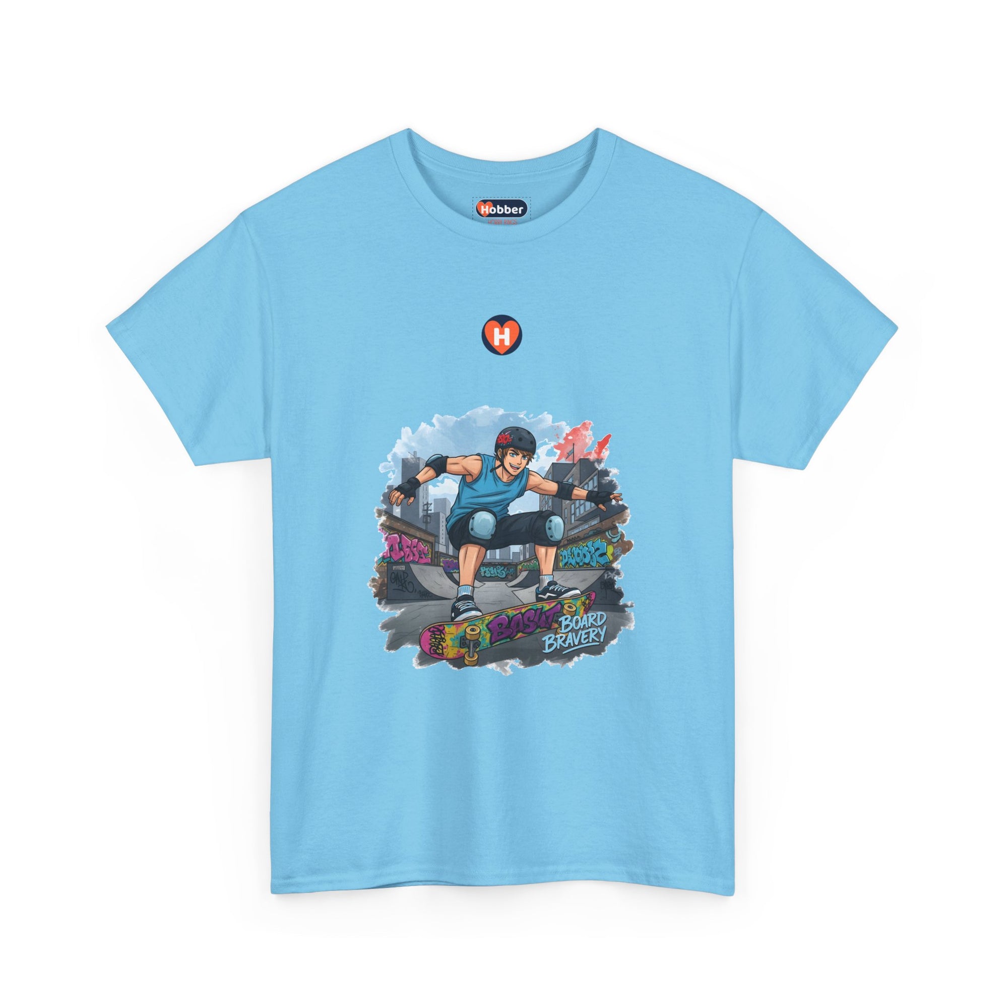 Hobber Mens Sports & Adventure T-Shirt, #17 Skateboarding