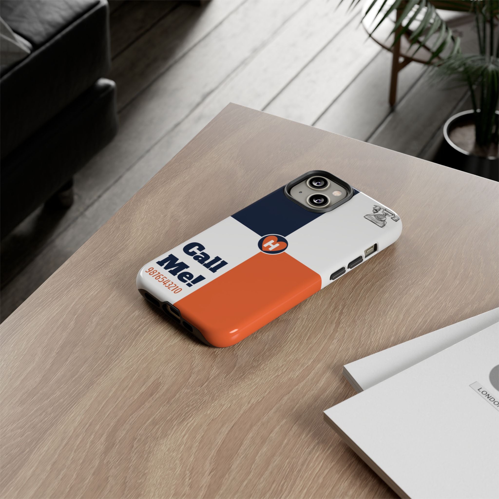 Hobber CallMe: Stylish Phone Case for Tough Protection, Customizable Cover, Durable Design