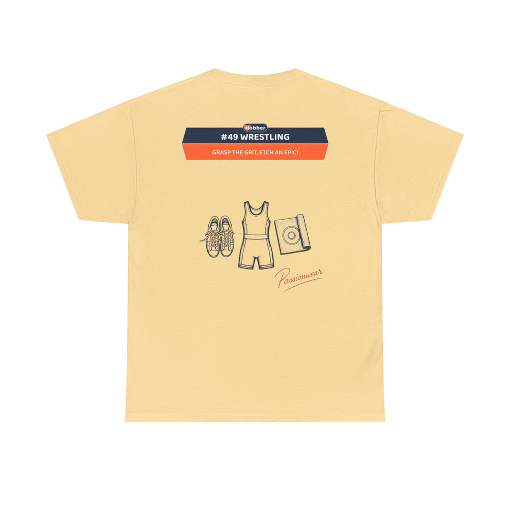 Hobber Mens Sports & Adventure T-Shirt, #49 Wrestling