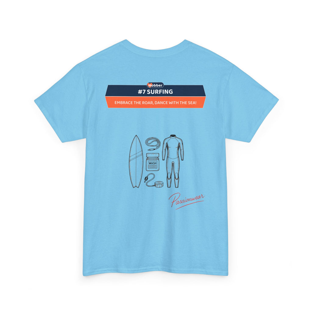 Hobber Mens Sports & Adventure T-Shirt, #7 Surfing