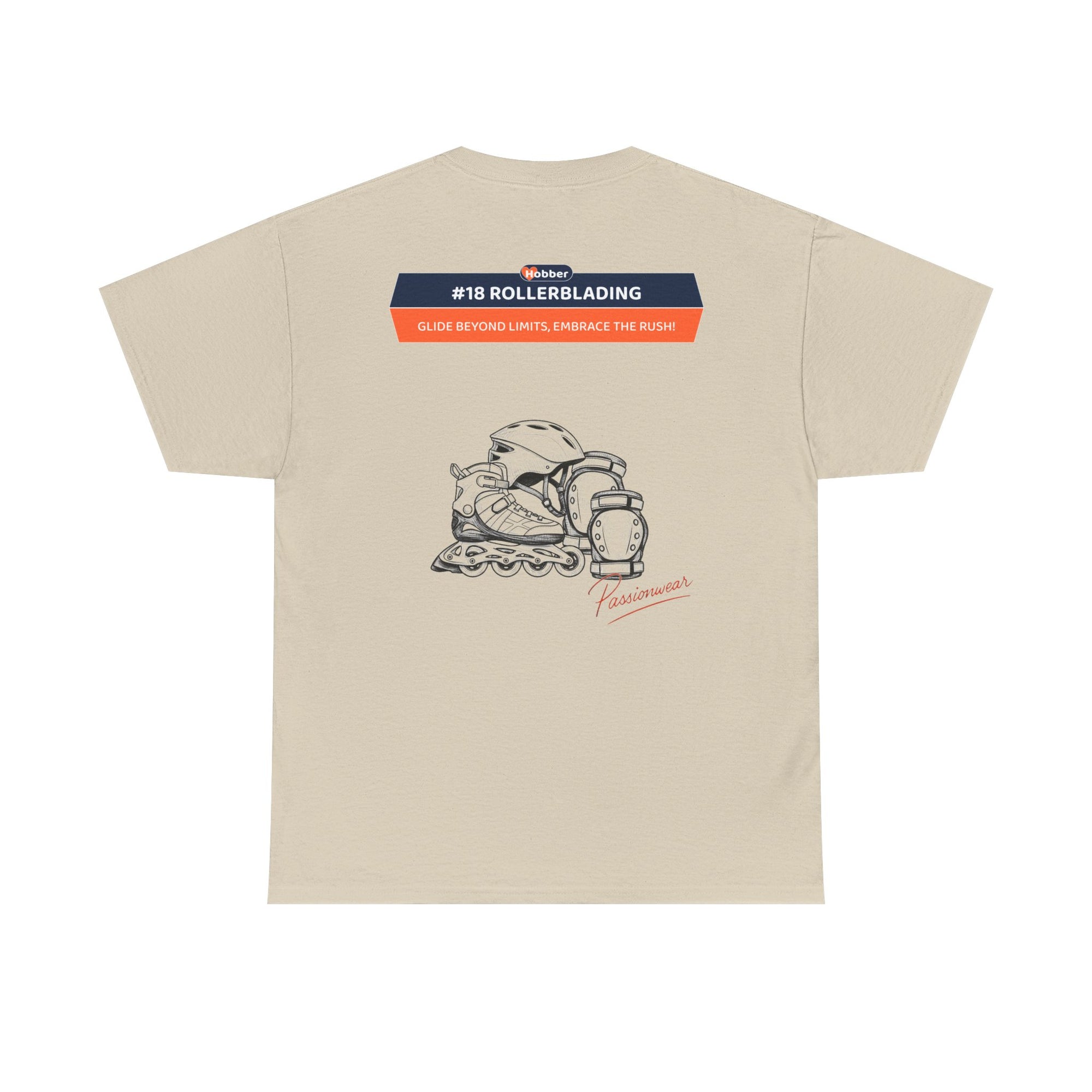 Hobber Unisex Sports & Adventure T-Shirt, #18 Rollerblading