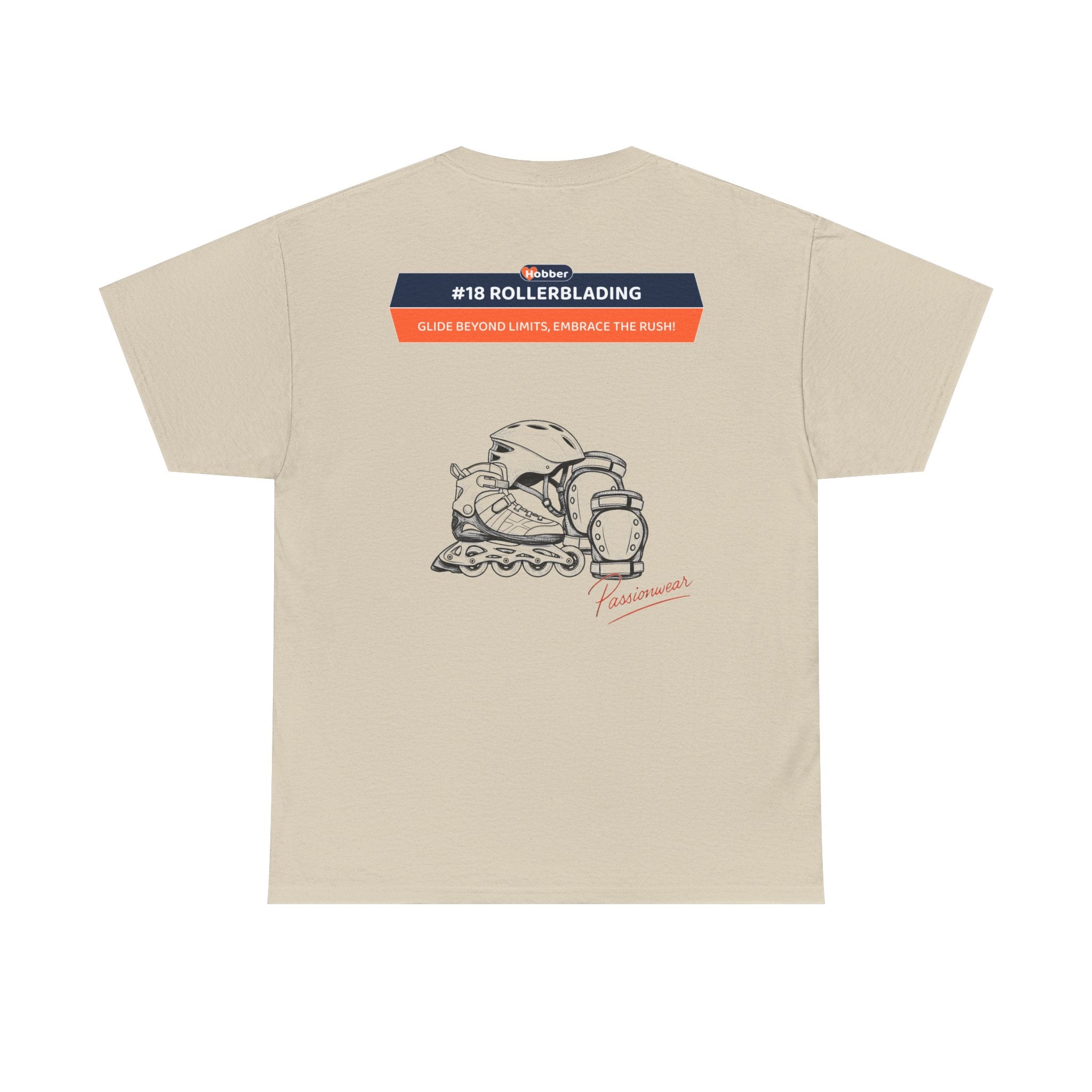 Hobber Unisex Sports & Adventure T-Shirt, #18 Rollerblading