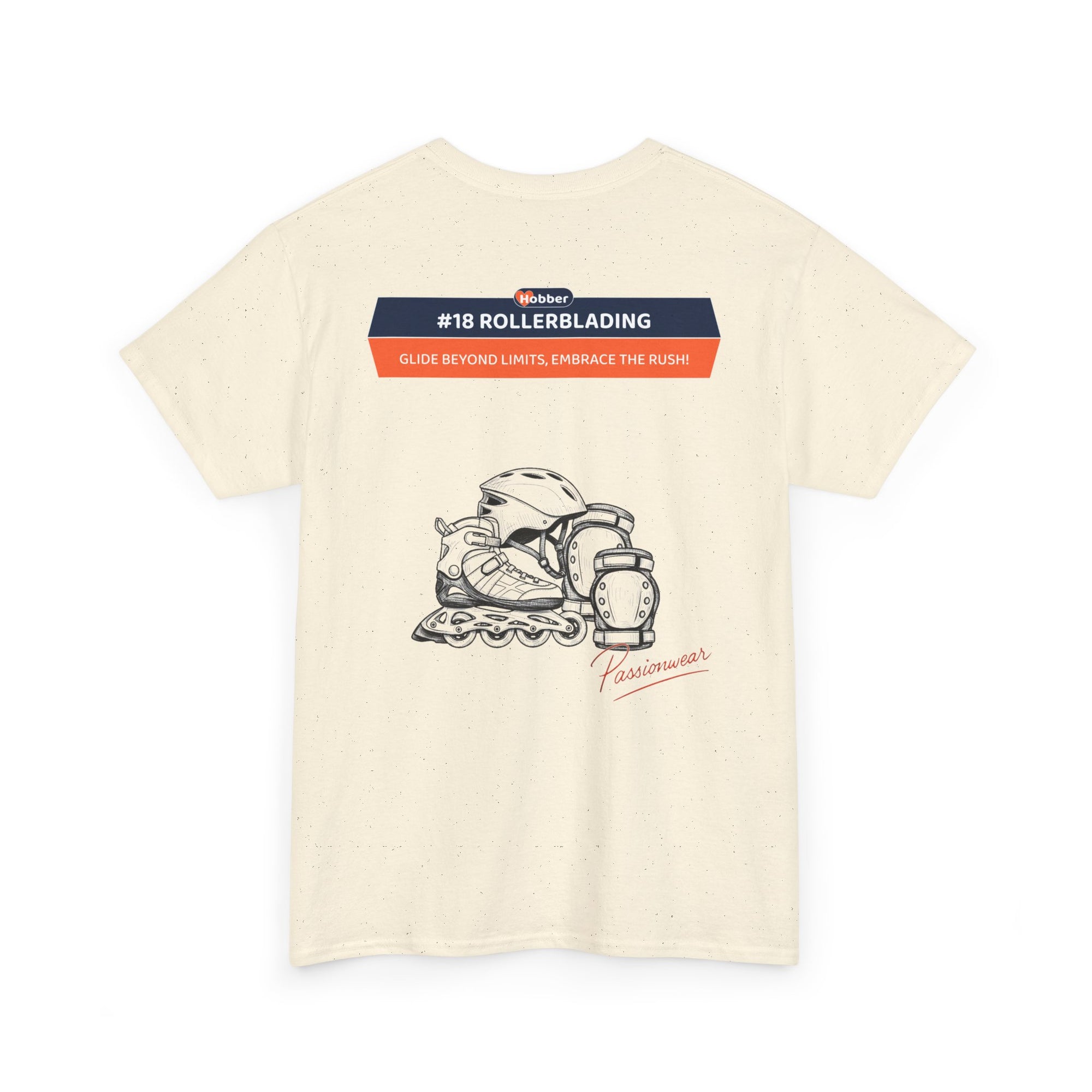 Hobber Unisex Sports & Adventure T-Shirt, #18 Rollerblading