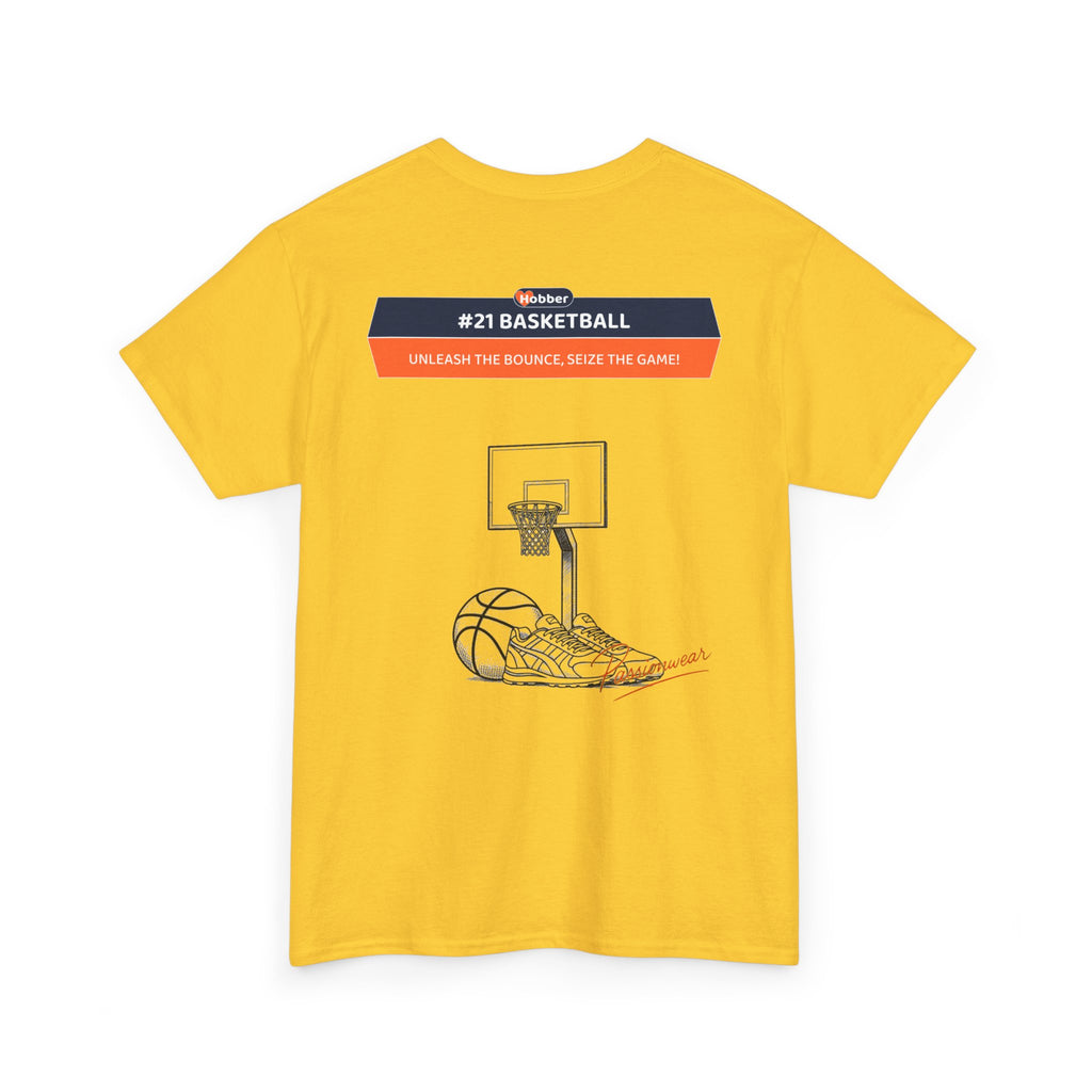 Hobber Mens Sports & Adventure T-Shirt, #21 Basketball