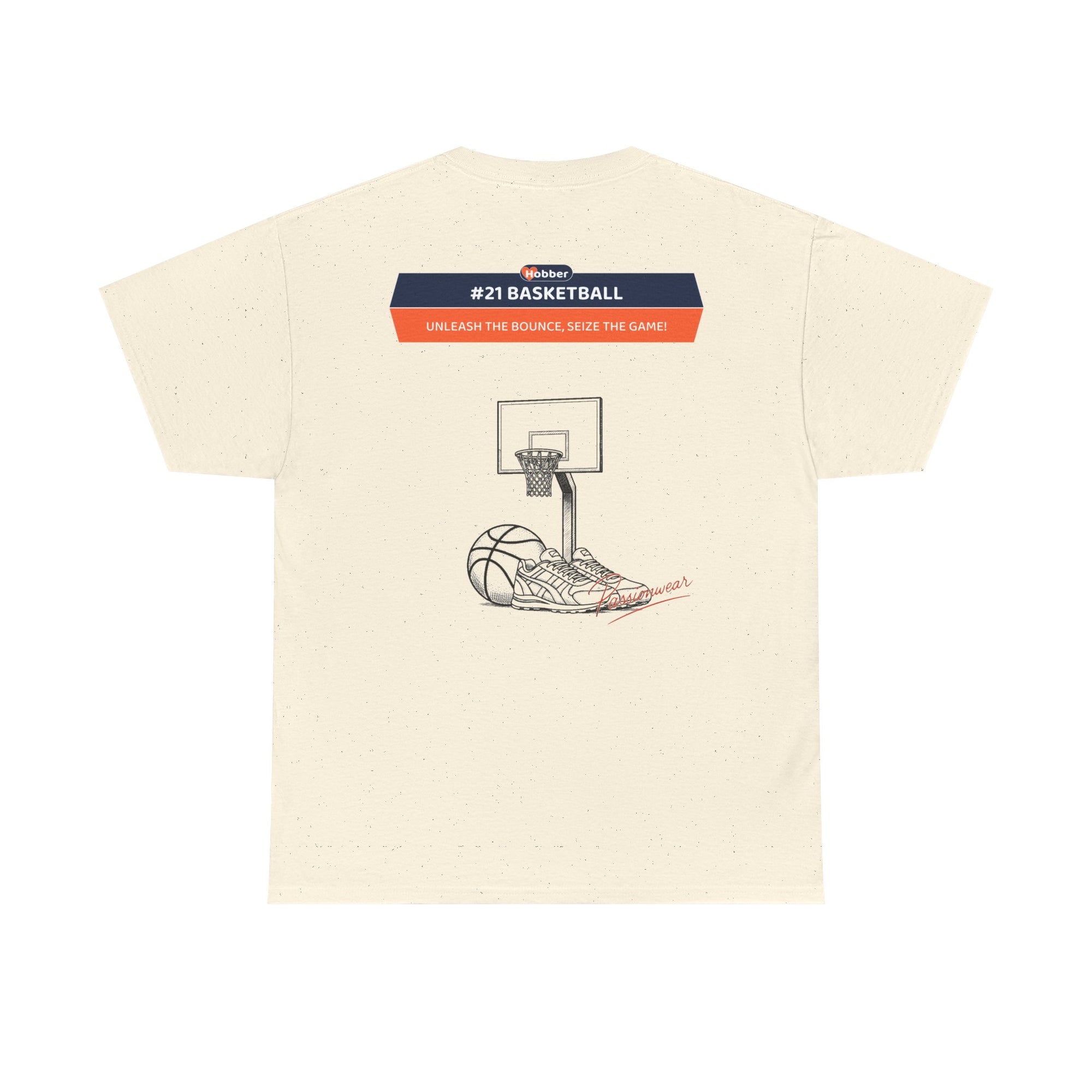 Hobber Mens Sports & Adventure T-Shirt, #21 Basketball