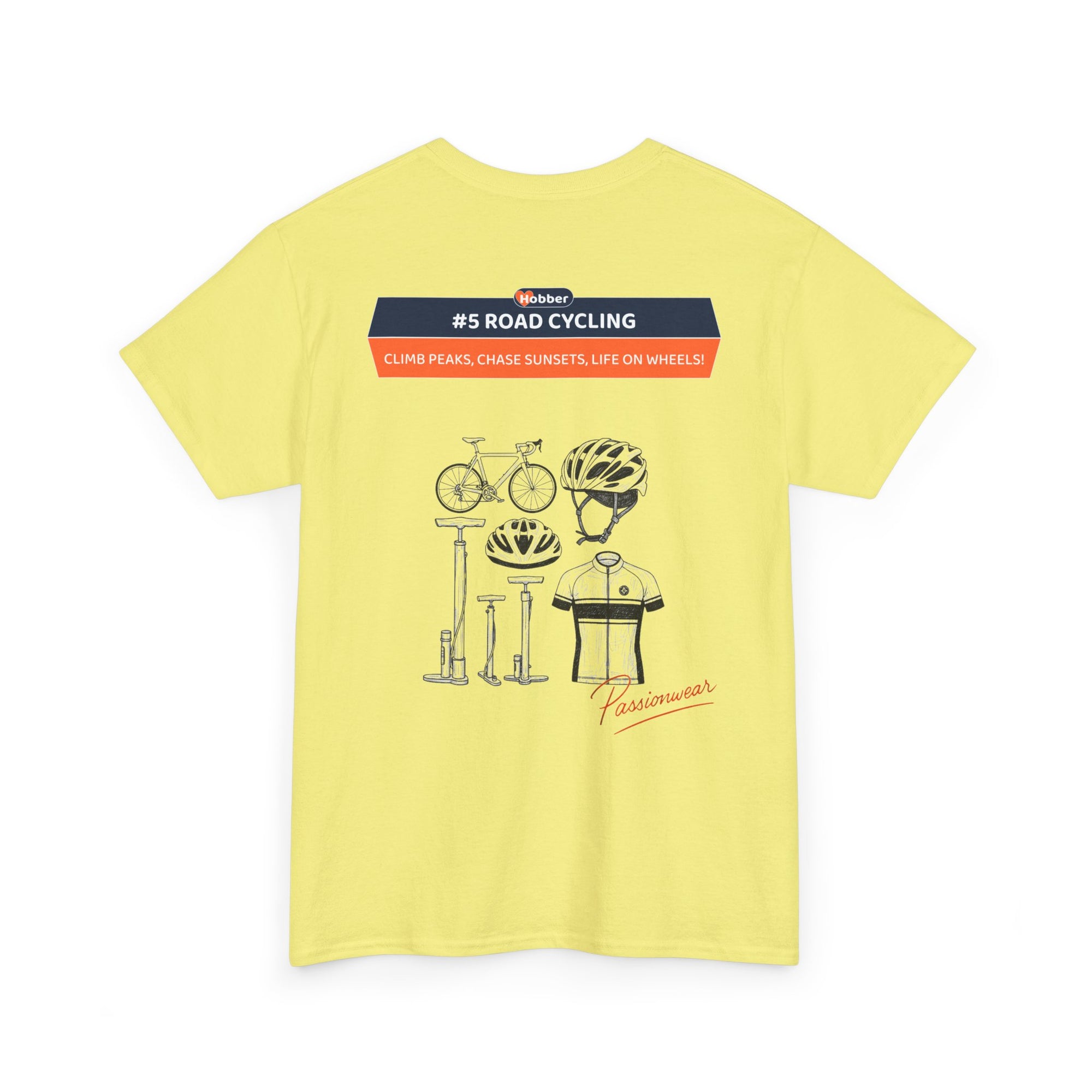 Hobber Unisex Sports & Adventure T-Shirt, #5 Road cycling