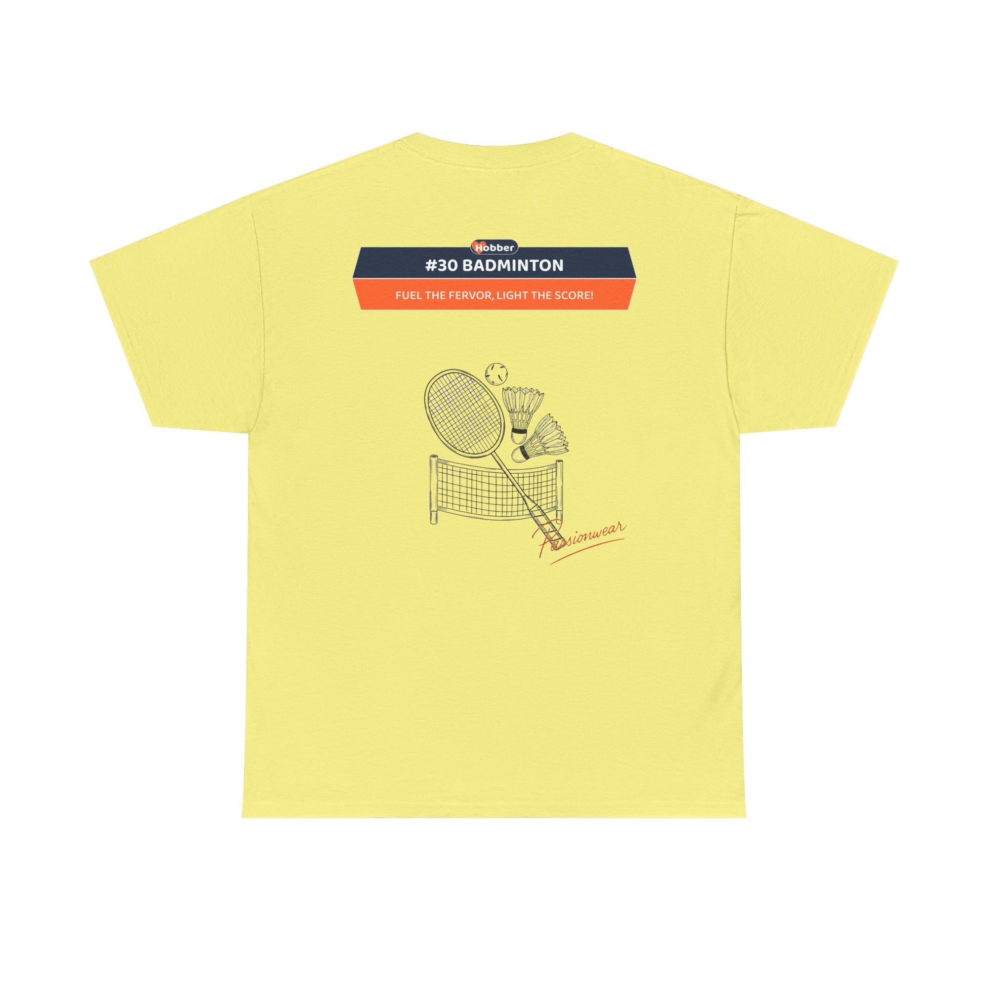 Hobber Unisex Sports & Adventure T-Shirt, #30 Badminton