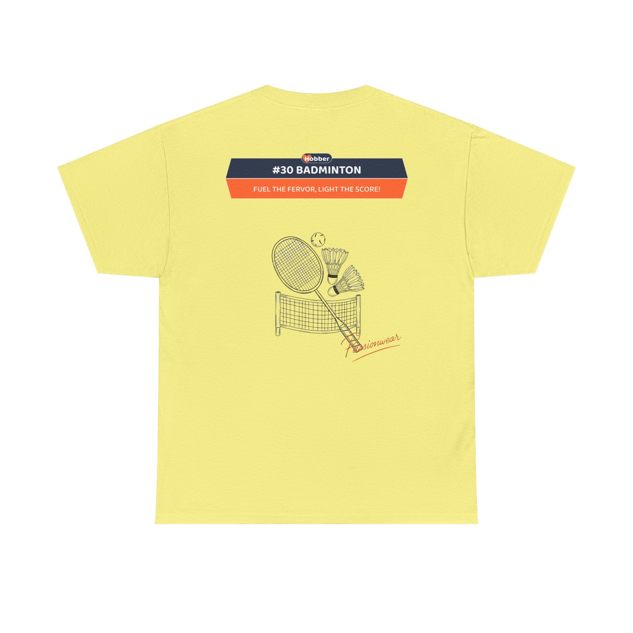 Hobber Unisex Sports & Adventure T-Shirt, #30 Badminton