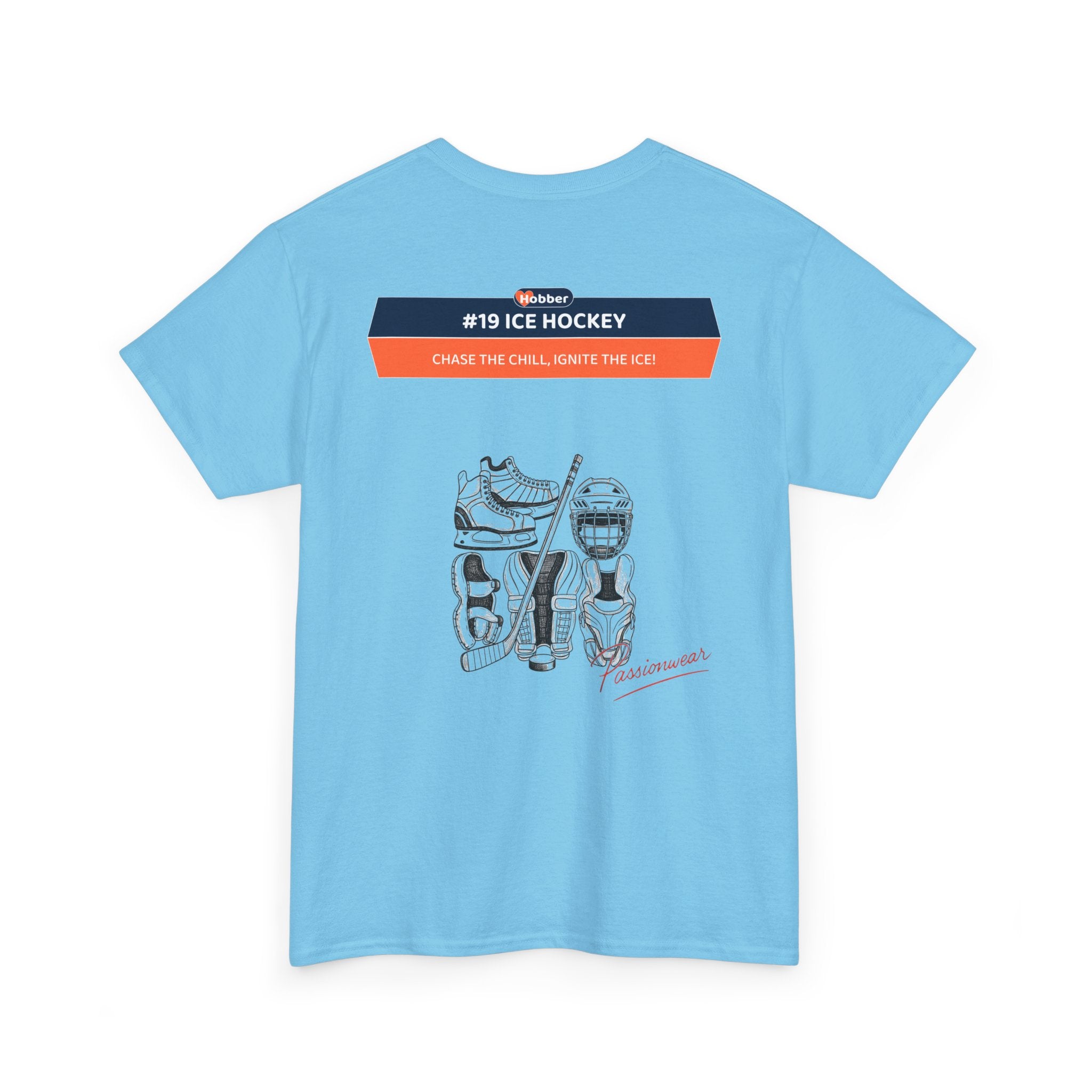 Hobber Mens Sports & Adventure T-Shirt, #19 Ice hockey