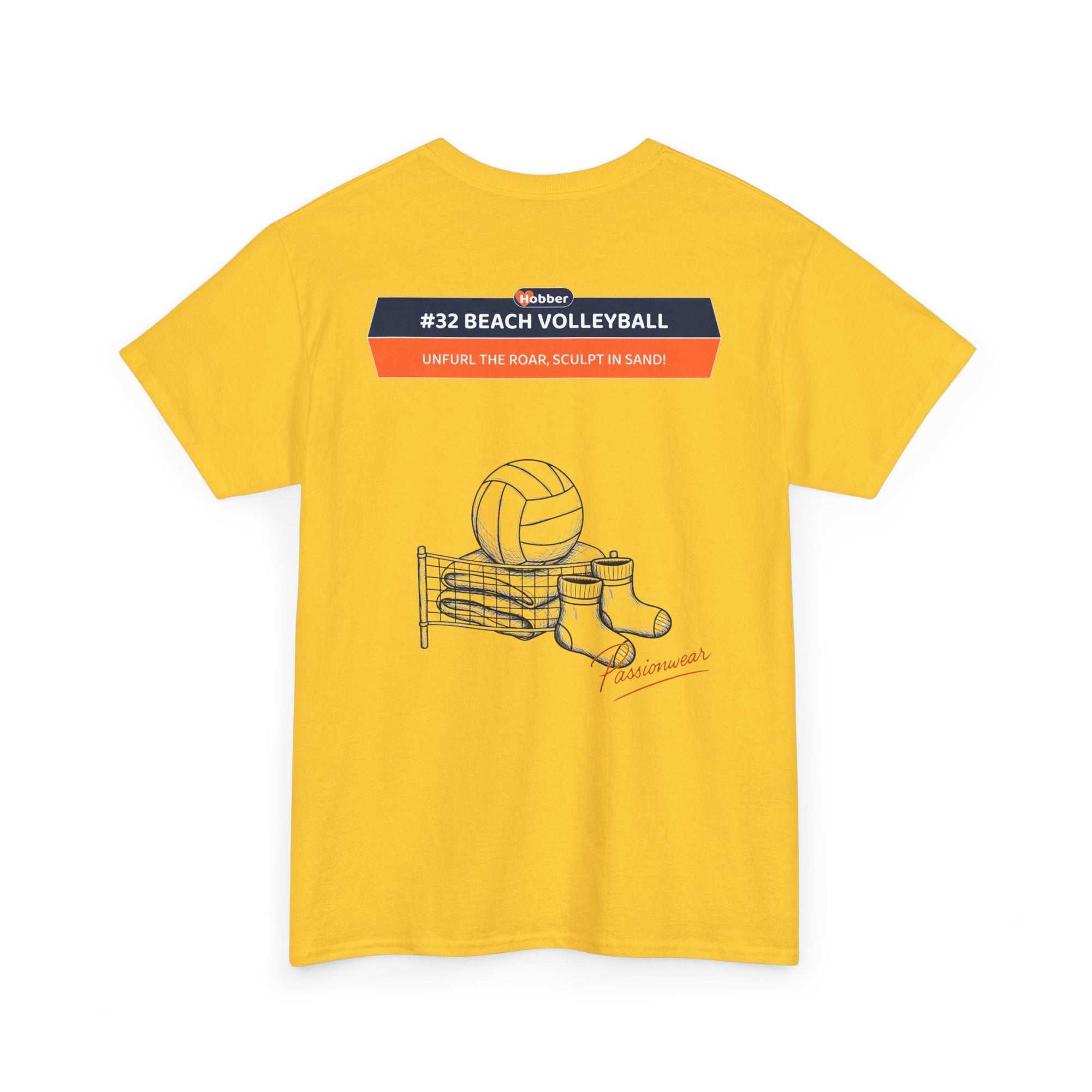 Hobber Unisex Sports & Adventure T-Shirt, #32 Beach volleyball