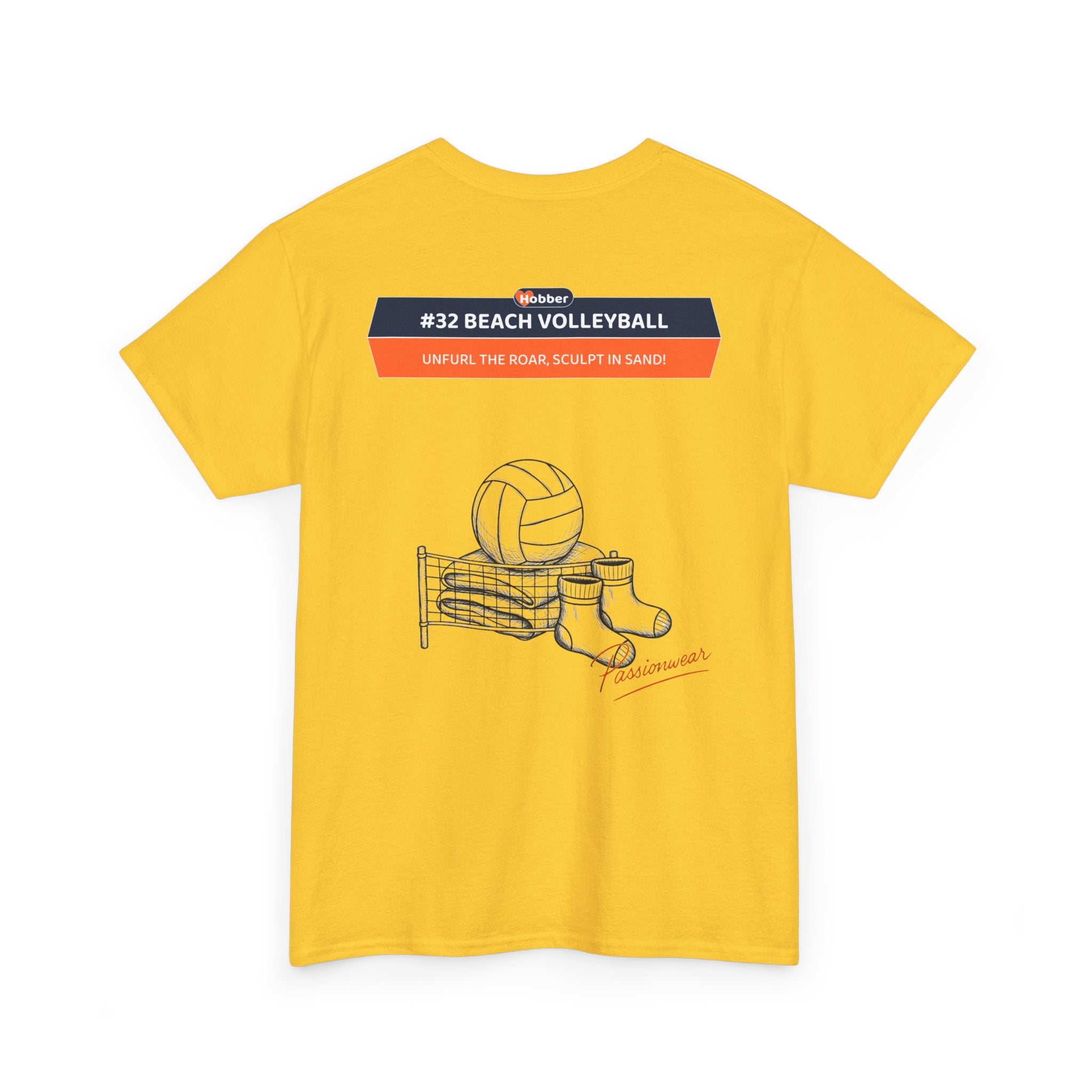 Hobber Unisex Sports & Adventure T-Shirt, #32 Beach volleyball