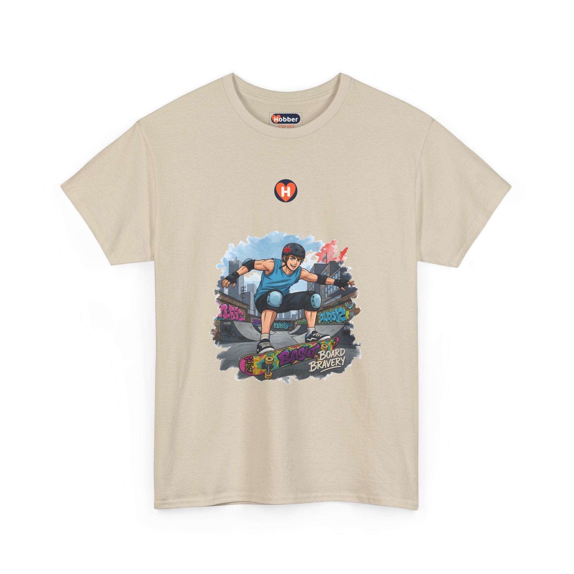 Hobber Mens Sports & Adventure T-Shirt, #17 Skateboarding