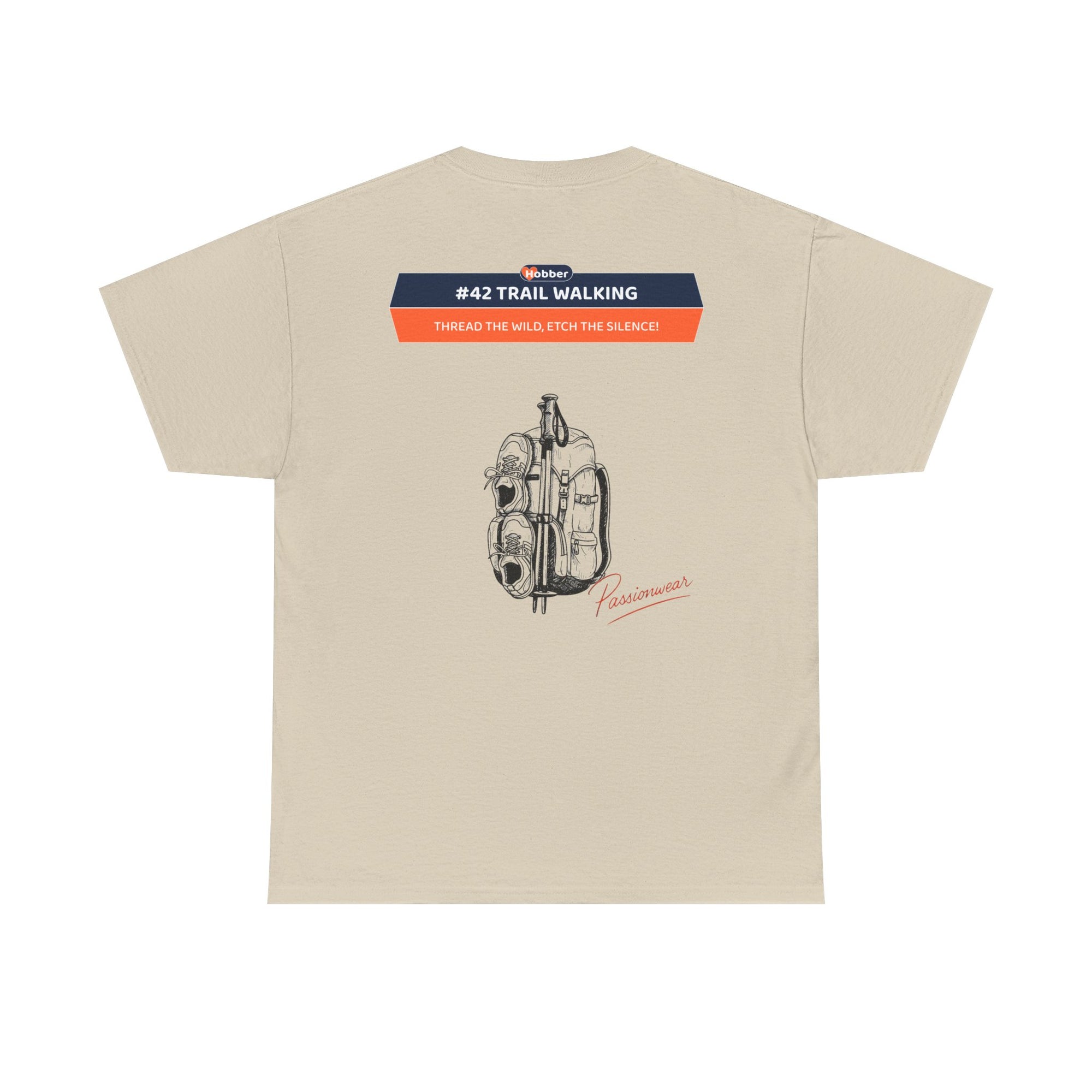 Hobber Unisex Sports & Adventure T-Shirt, #42 Trail walking
