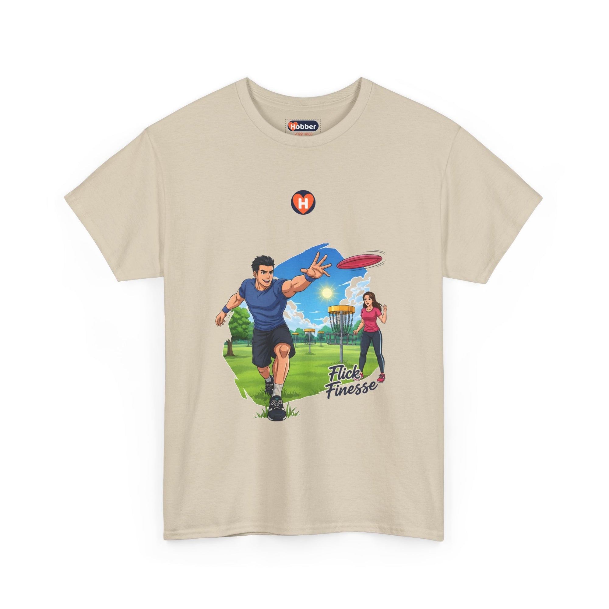 Hobber Unisex Sports & Adventure T-Shirt, #33 Disc golf