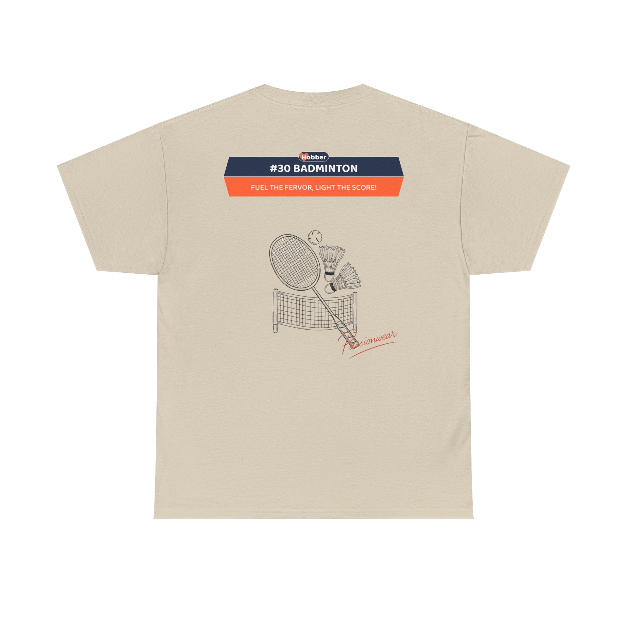 Hobber Unisex Sports & Adventure T-Shirt, #30 Badminton