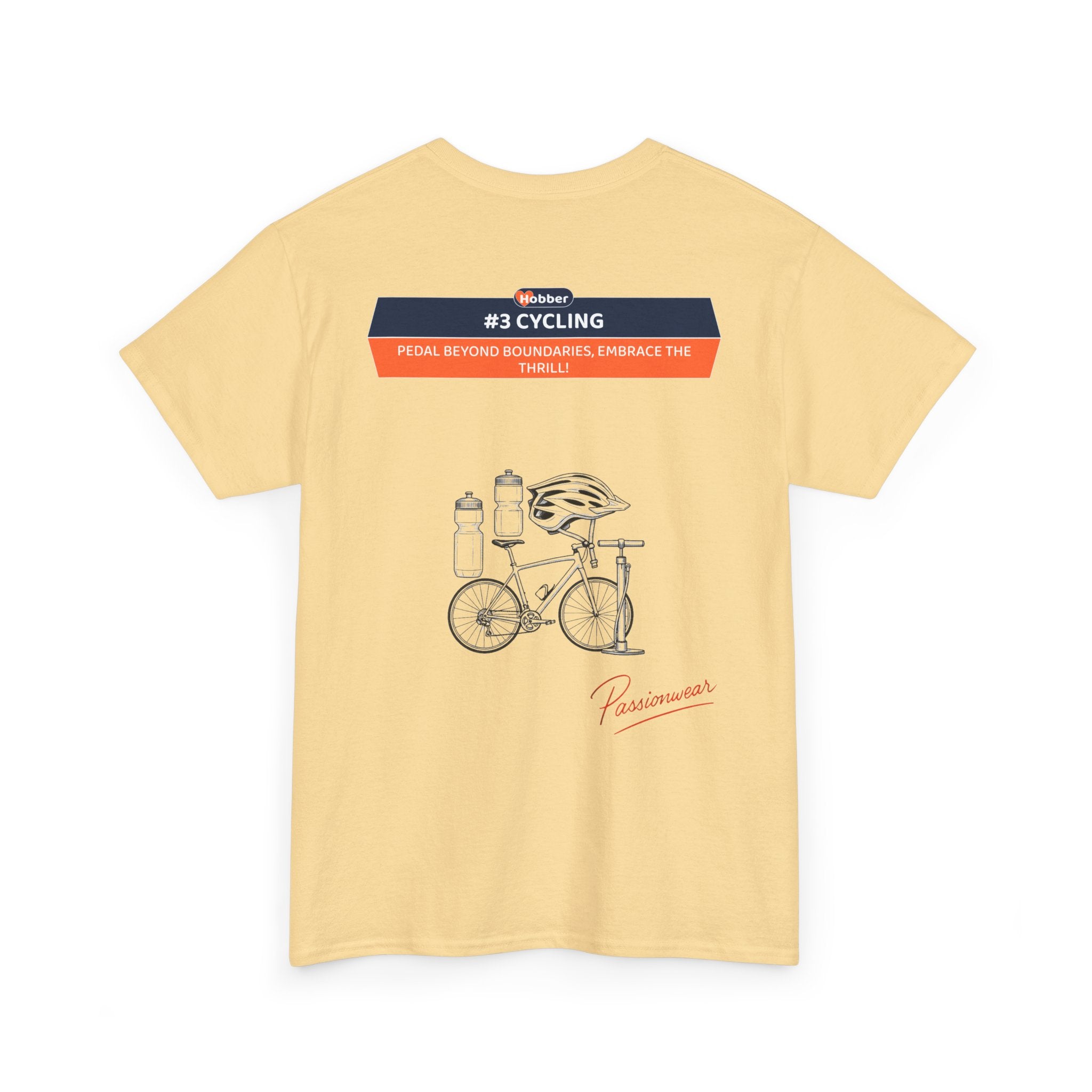 Hobber Unisex Sports & Adventure T-Shirt, #3 Cycling