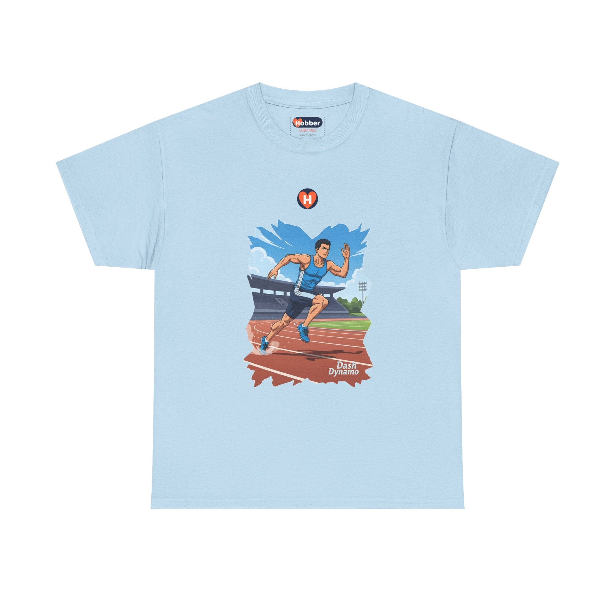 Hobber Mens Sports & Adventure T-Shirt, #38 Sprinting