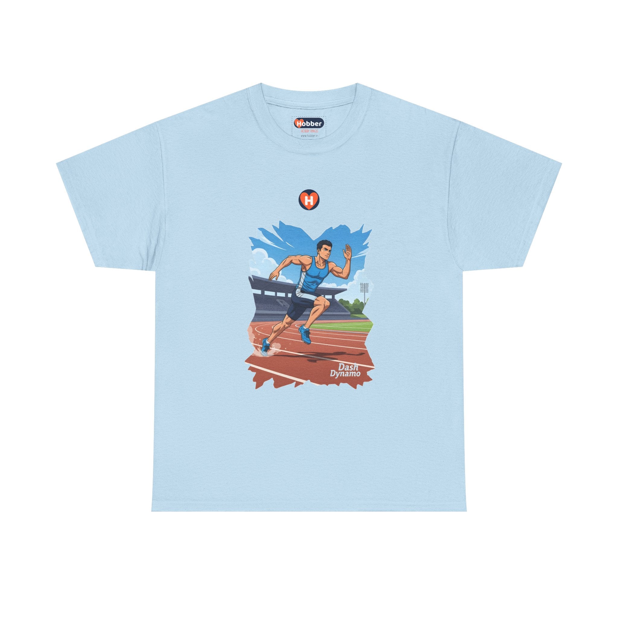 Hobber Mens Sports & Adventure T-Shirt, #38 Sprinting