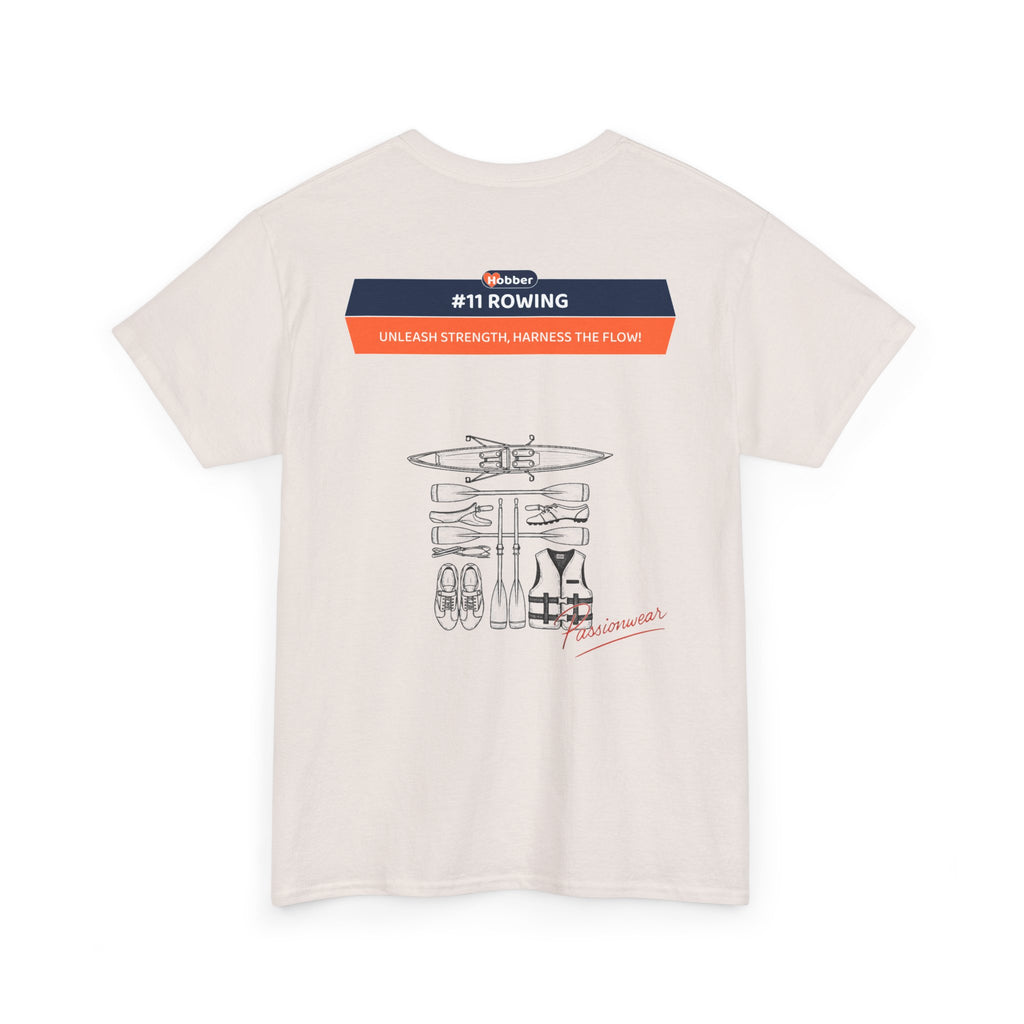Hobber Mens Sports & Adventure T-Shirt, #11 Rowing