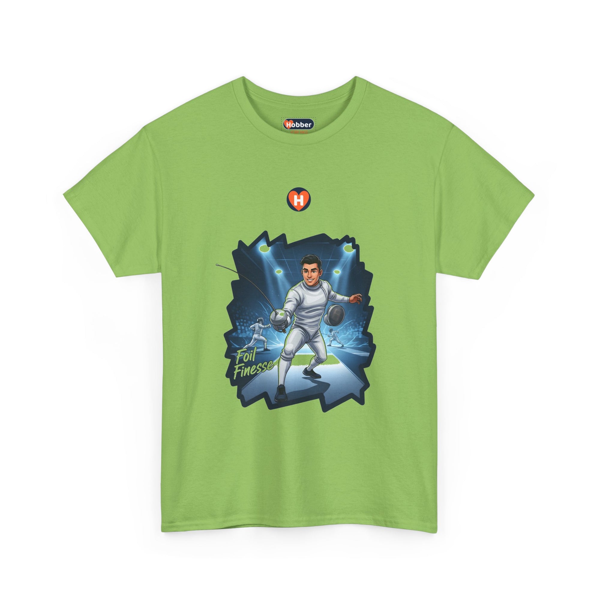 Hobber Mens Sports & Adventure T-Shirt, #50 Fencing