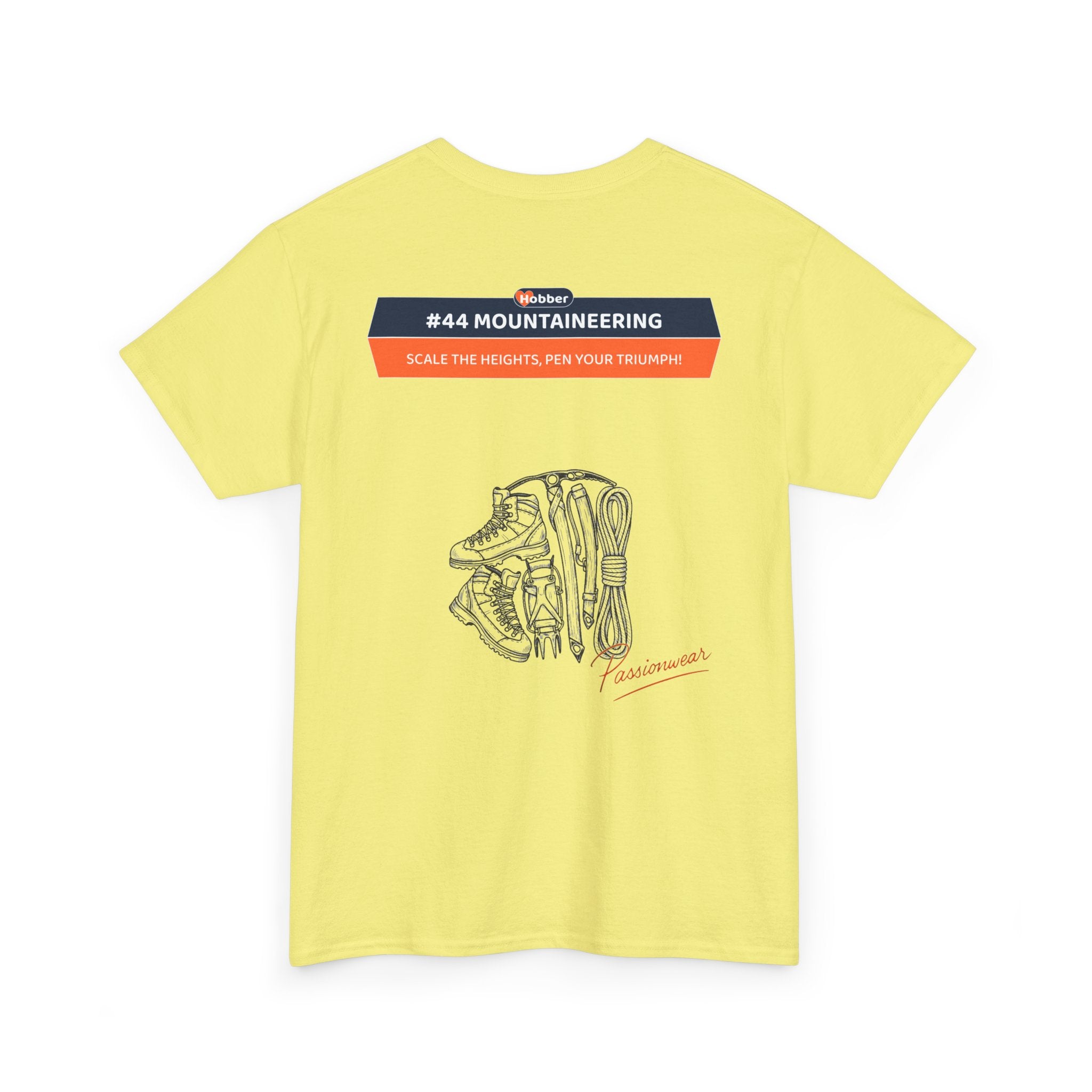 Hobber Mens Sports & Adventure T-Shirt, #44 Mountaineering