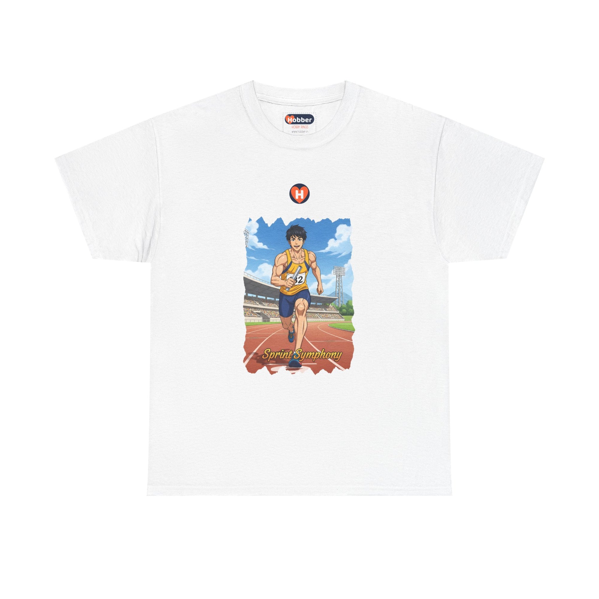 Hobber Mens Sports & Adventure T-Shirt, #37 Track & field