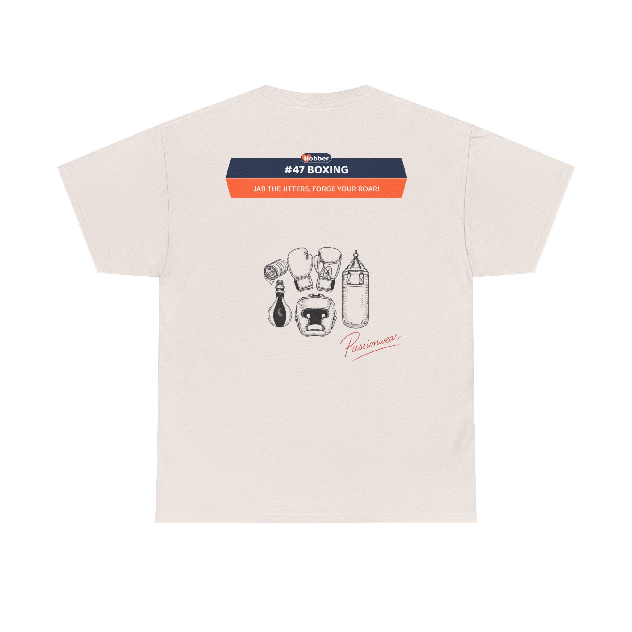 Hobber Mens Sports & Adventure T-Shirt, #47 Boxing