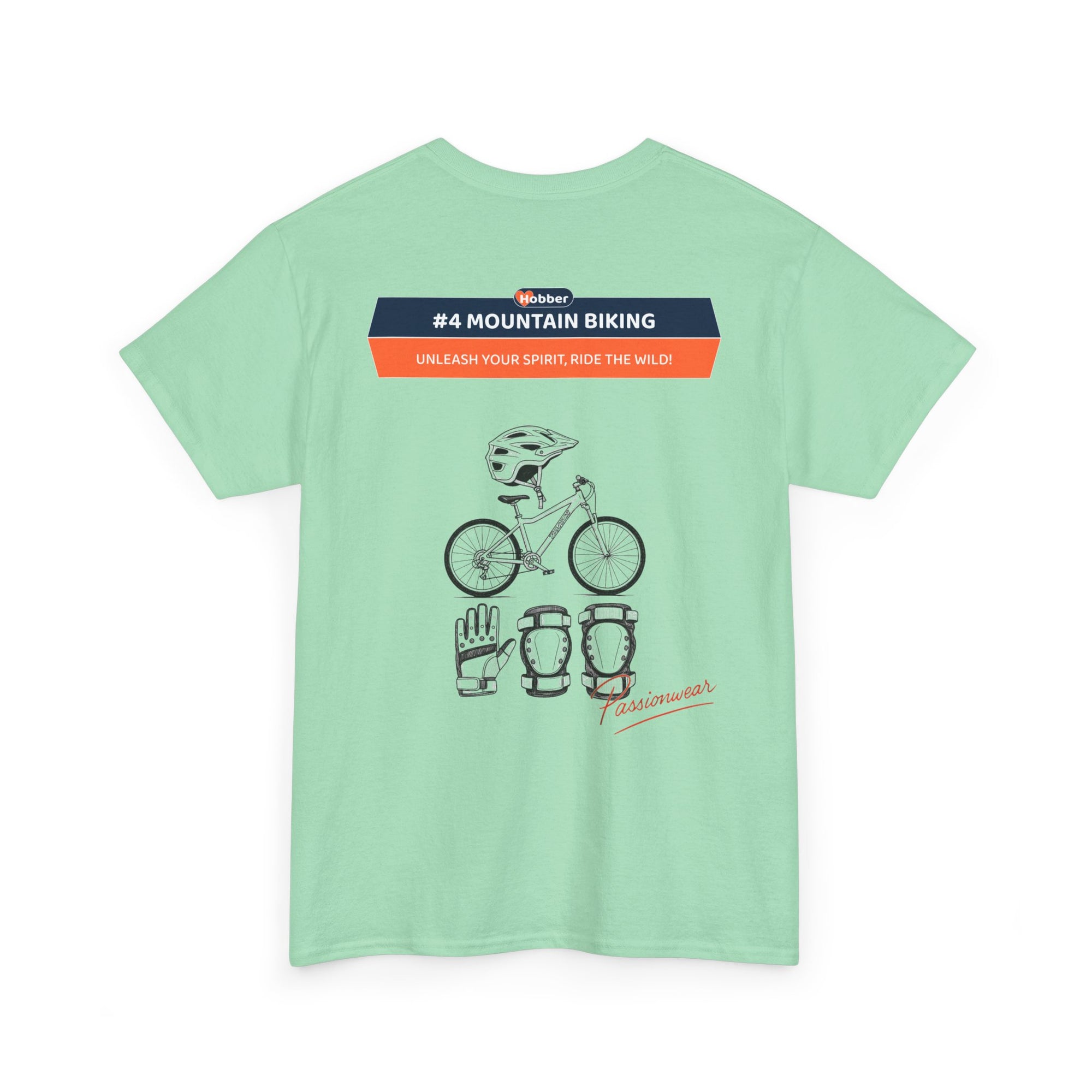 Hobber Mens Sports & Adventure T-Shirt, #4 Mountain biking
