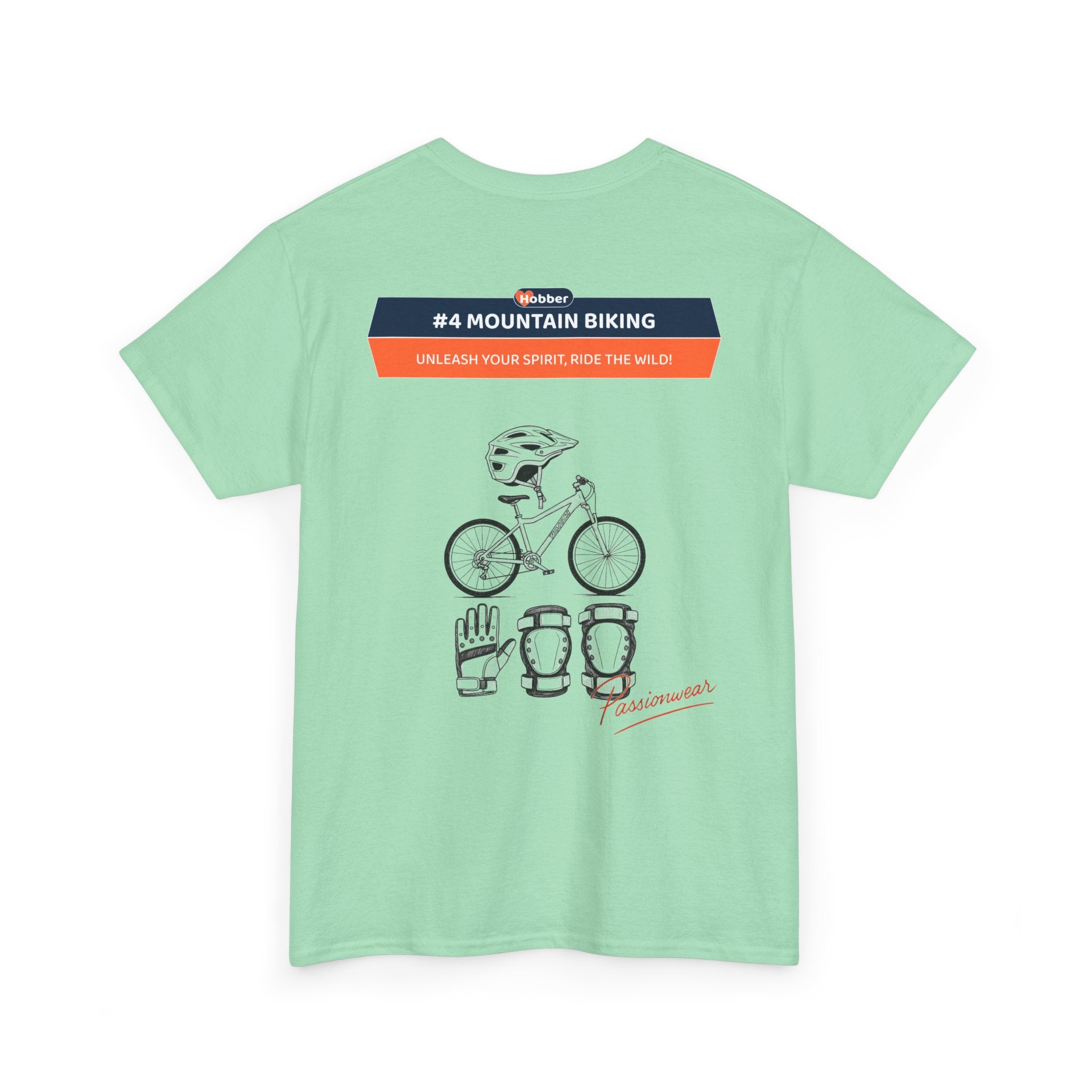 Hobber Mens Sports & Adventure T-Shirt, #4 Mountain biking