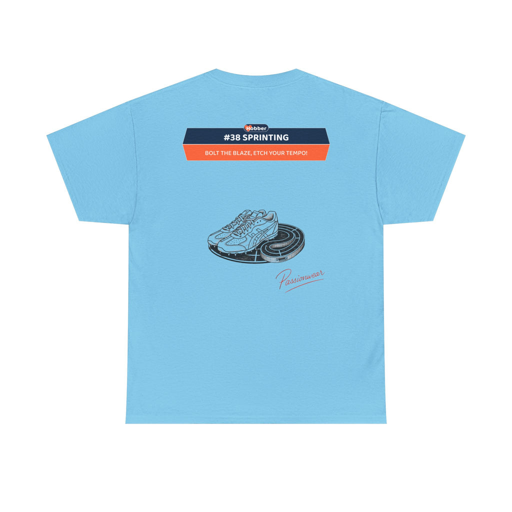 Hobber Mens Sports & Adventure T-Shirt, #38 Sprinting