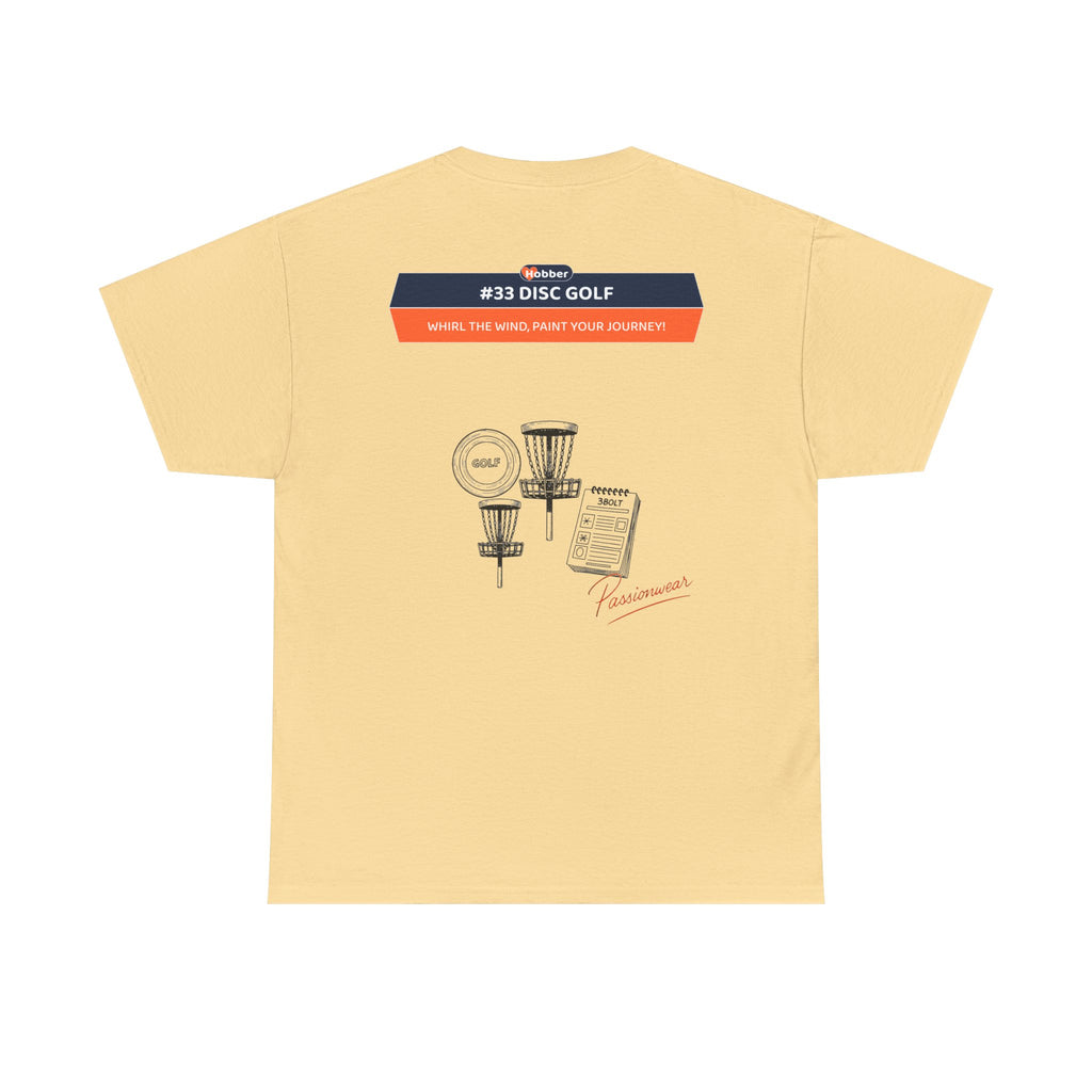 Hobber Unisex Sports & Adventure T-Shirt, #33 Disc golf