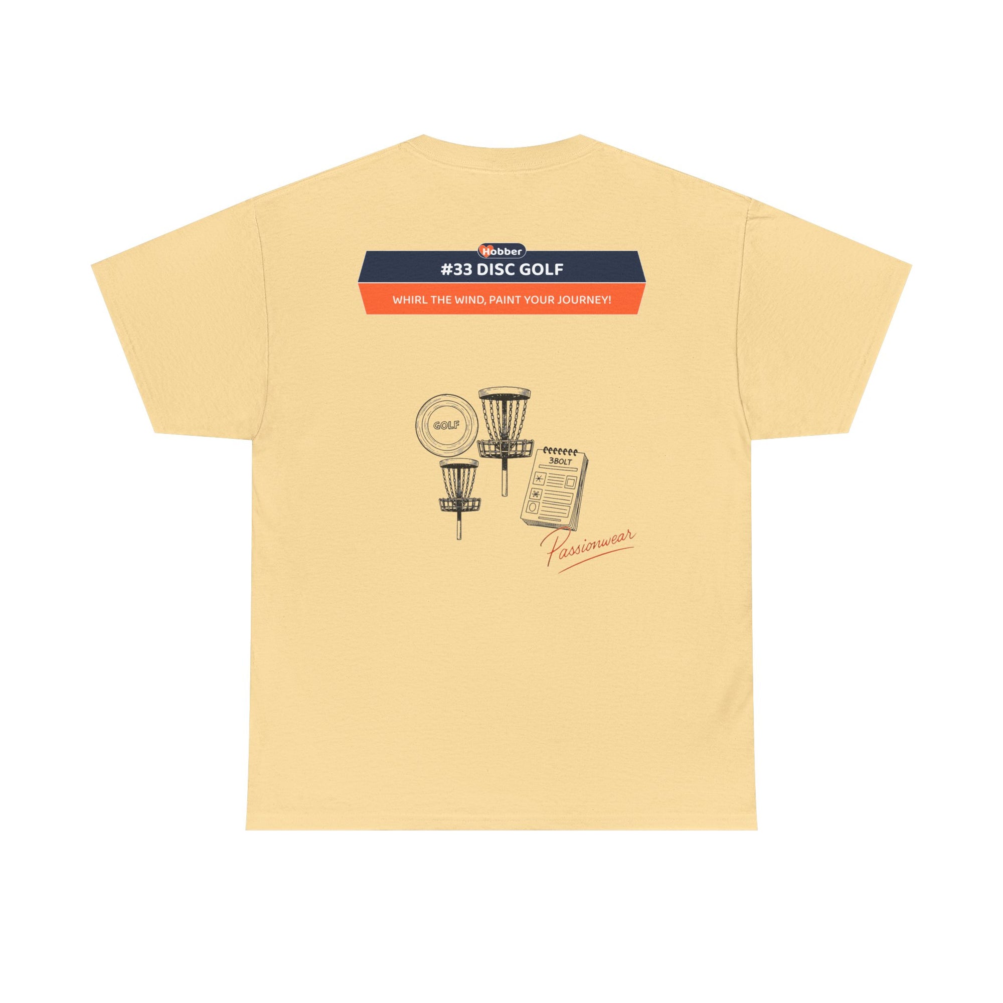 Hobber Unisex Sports & Adventure T-Shirt, #33 Disc golf