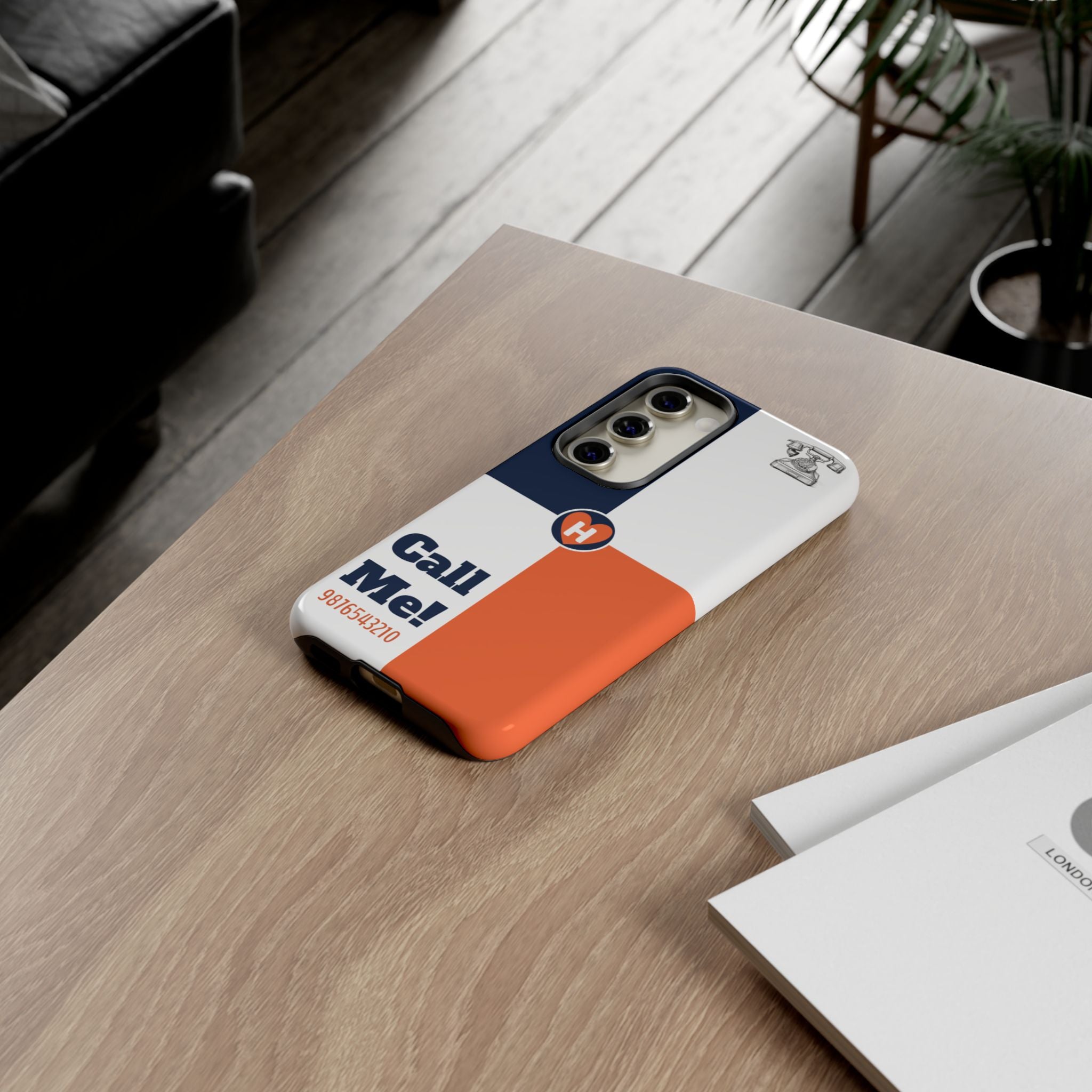 Hobber CallMe: Stylish Phone Case for Tough Protection, Customizable Cover, Durable Design