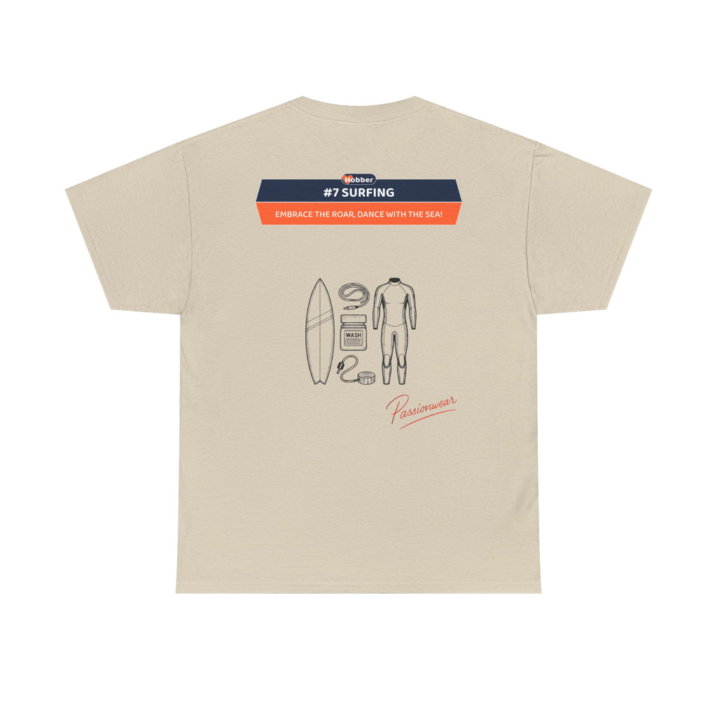 Hobber Mens Sports & Adventure T-Shirt, #7 Surfing