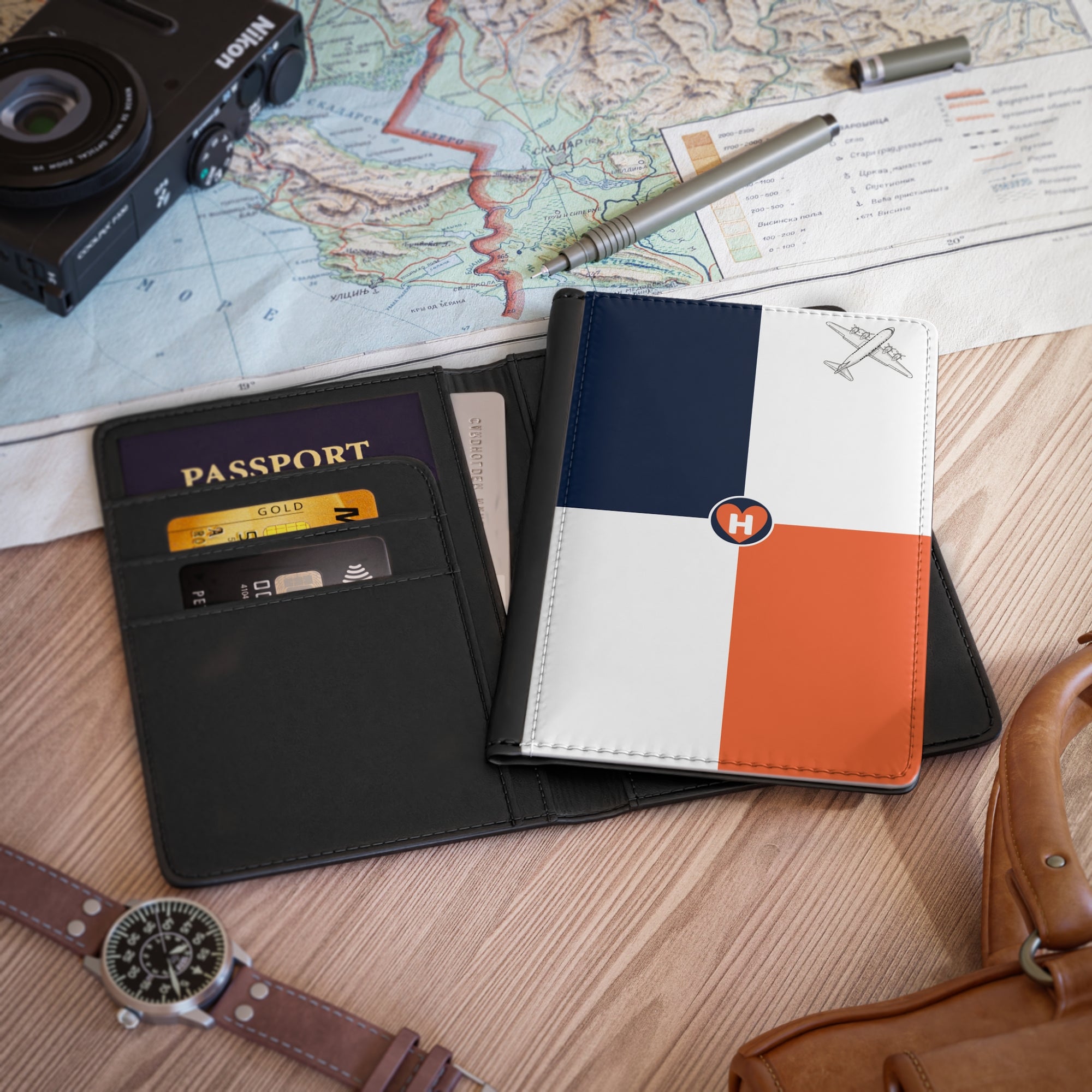 Hobber VaultPass: RFID Travel Wallet for Explorers, Dreamers & Jetsetters
