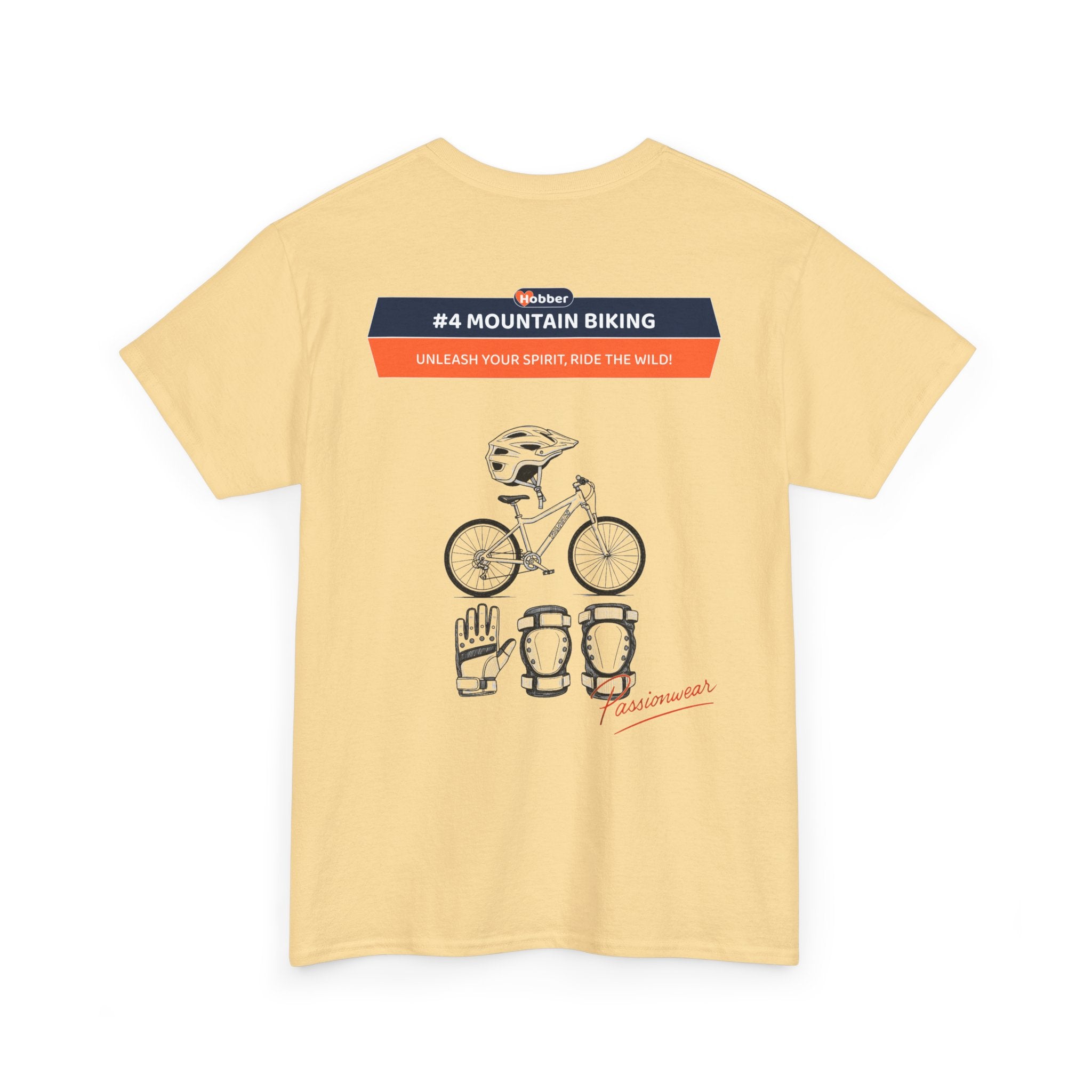 Hobber Mens Sports & Adventure T-Shirt, #4 Mountain biking