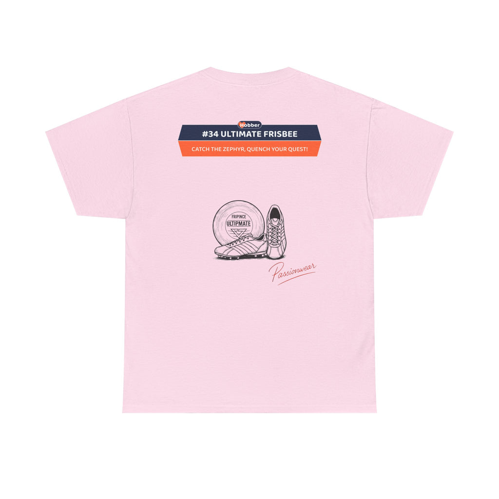 Hobber Unisex Sports & Adventure T-Shirt, #34 Ultimate Frisbee