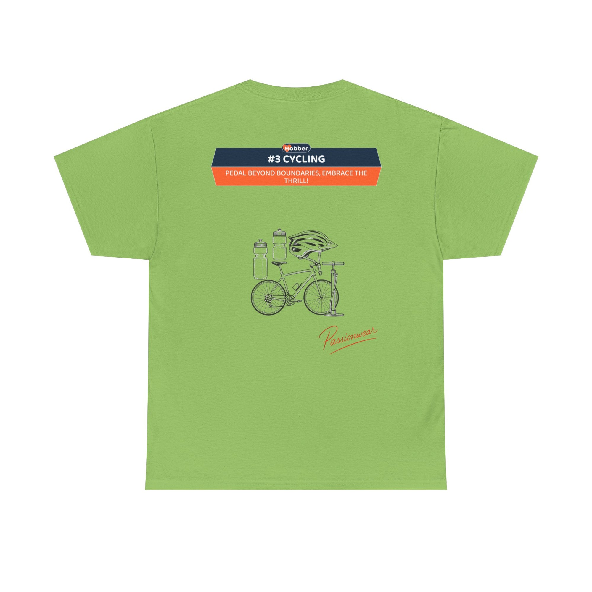 Hobber Unisex Sports & Adventure T-Shirt, #3 Cycling