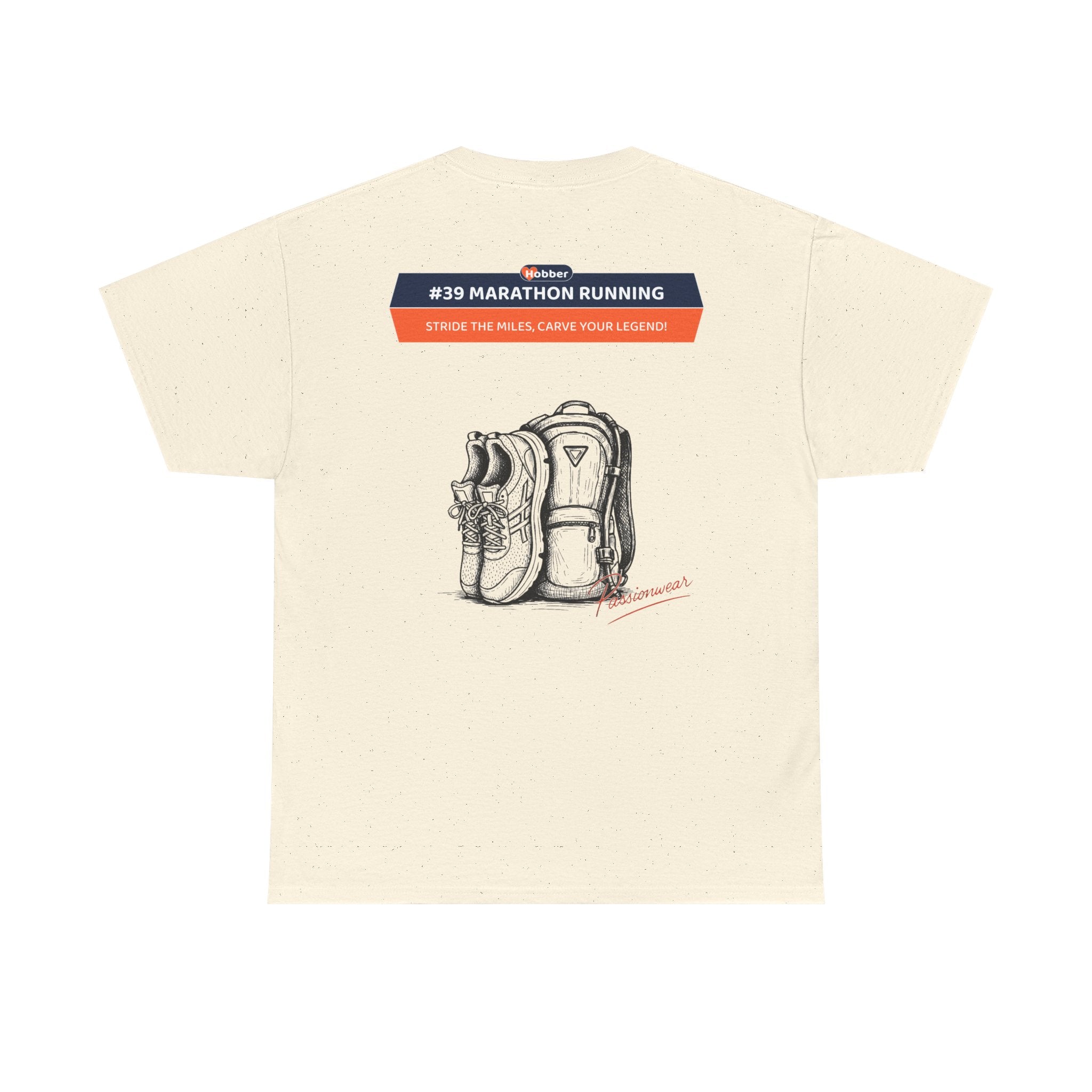 Hobber Unisex Sports & Adventure T-Shirt, #39 Marathon running