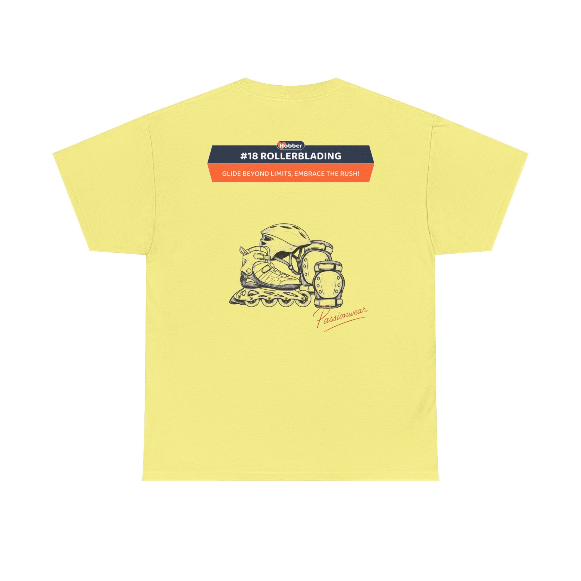 Hobber Unisex Sports & Adventure T-Shirt, #18 Rollerblading