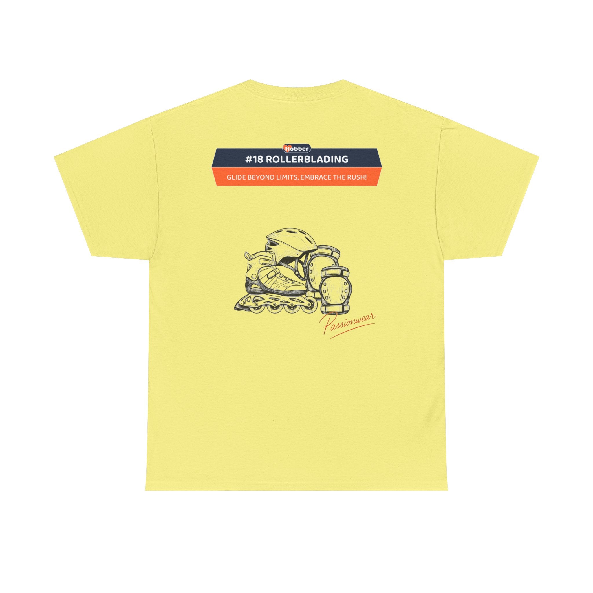 Hobber Unisex Sports & Adventure T-Shirt, #18 Rollerblading