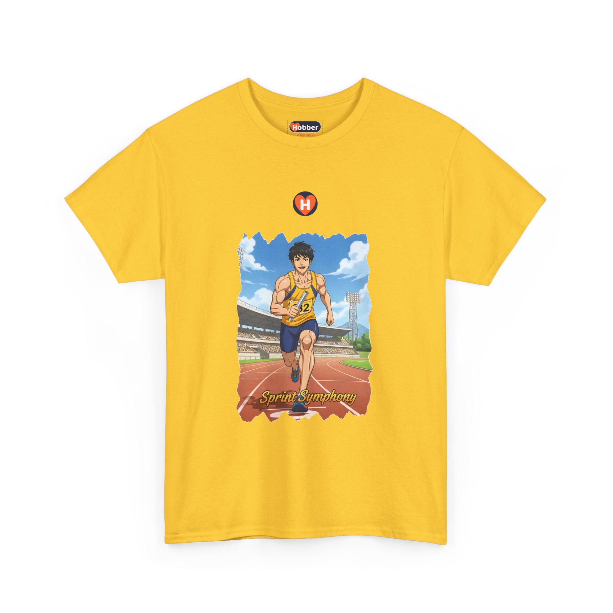 Hobber Mens Sports & Adventure T-Shirt, #37 Track & field
