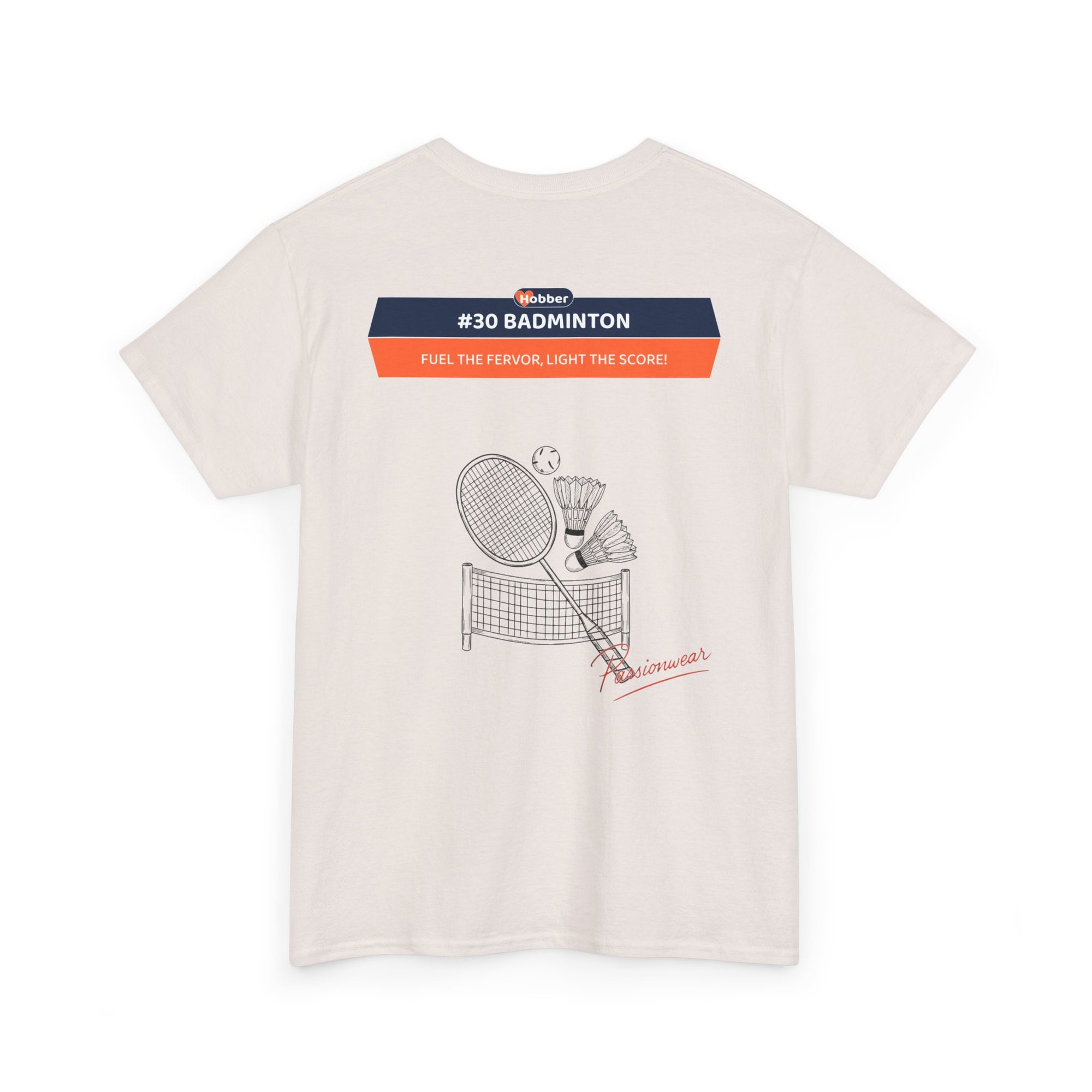 Hobber Unisex Sports & Adventure T-Shirt, #30 Badminton