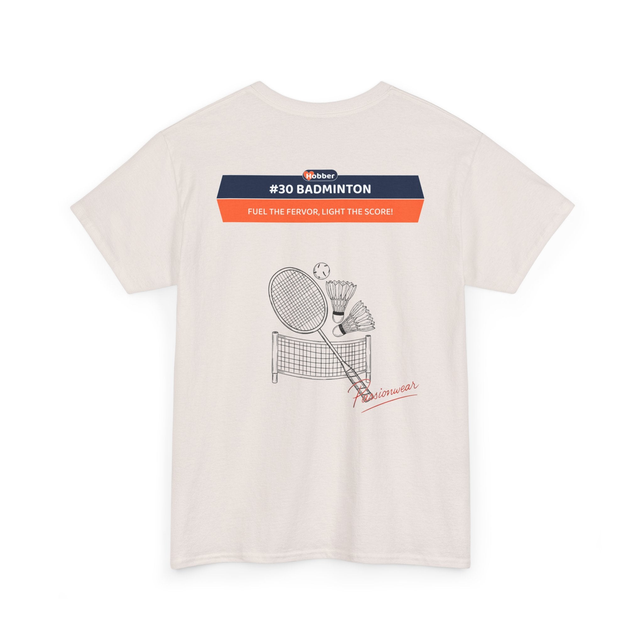 Hobber Unisex Sports & Adventure T-Shirt, #30 Badminton
